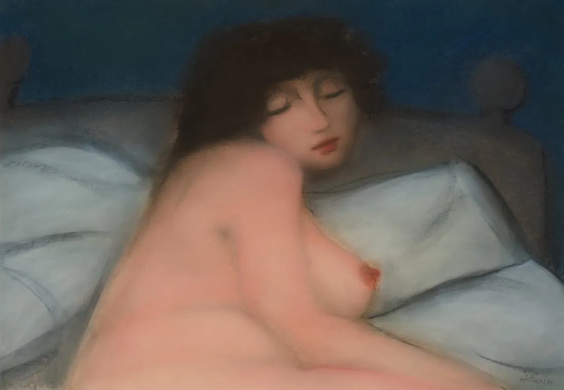 Pieter van der Westhuizen; Reclining Nude