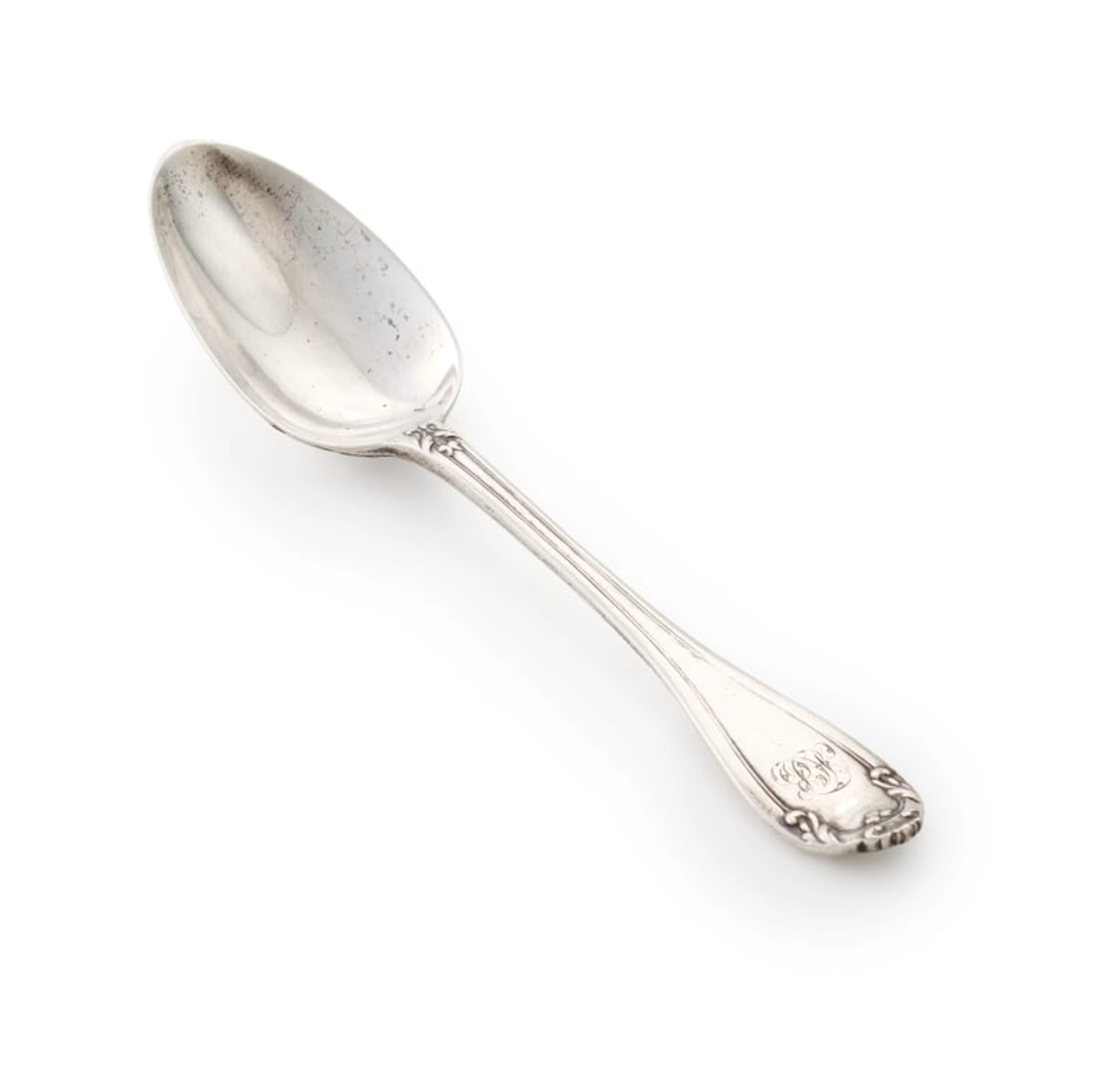 A Victorian silver spoon, Chawner & Co (George William Adams), London, 1867