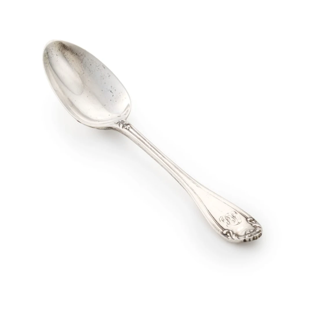 A Victorian silver spoon, Chawner & Co (George William Adams), London, 1867