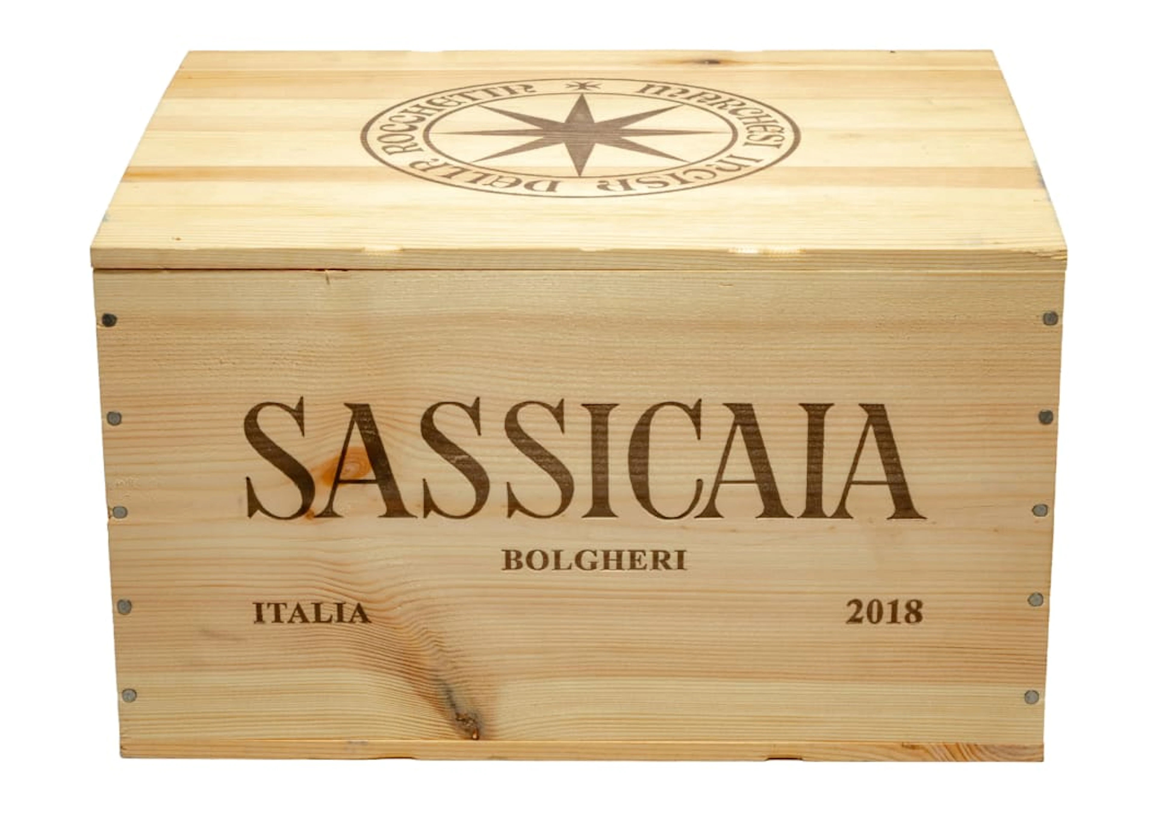 Tenuta San Guido; Sassicaia; 2018; 6 (1 x 6); 750ml