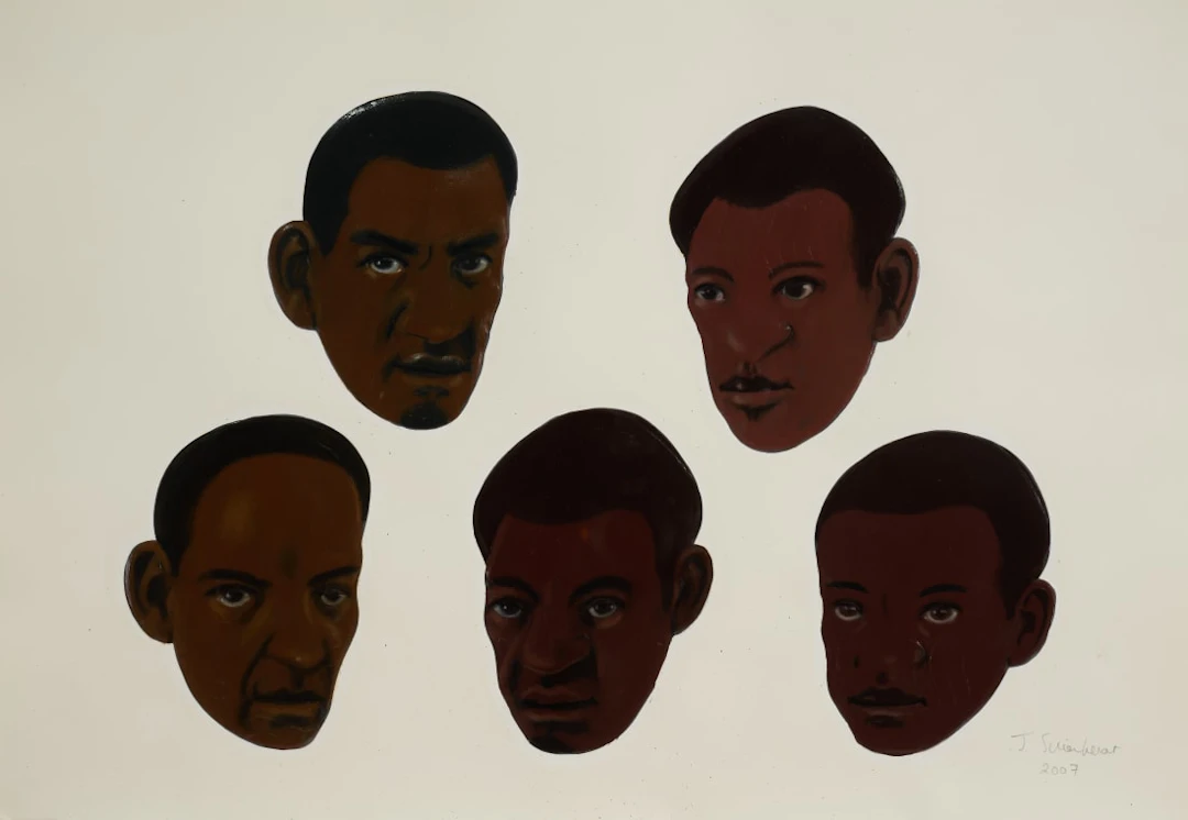Joachim Schönfeldt; Five Faces, from The Model Men series