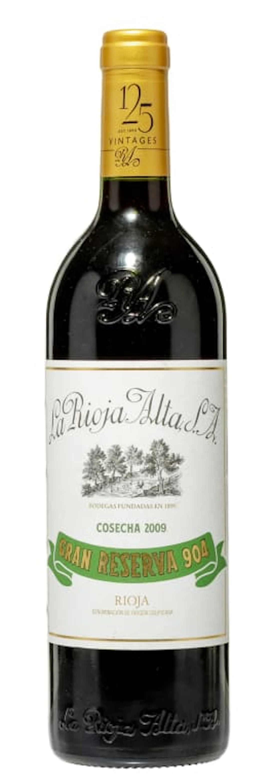 La Rioja Alta; Gran Reserva 904; 2009; 1 (1 x 1); 750ml