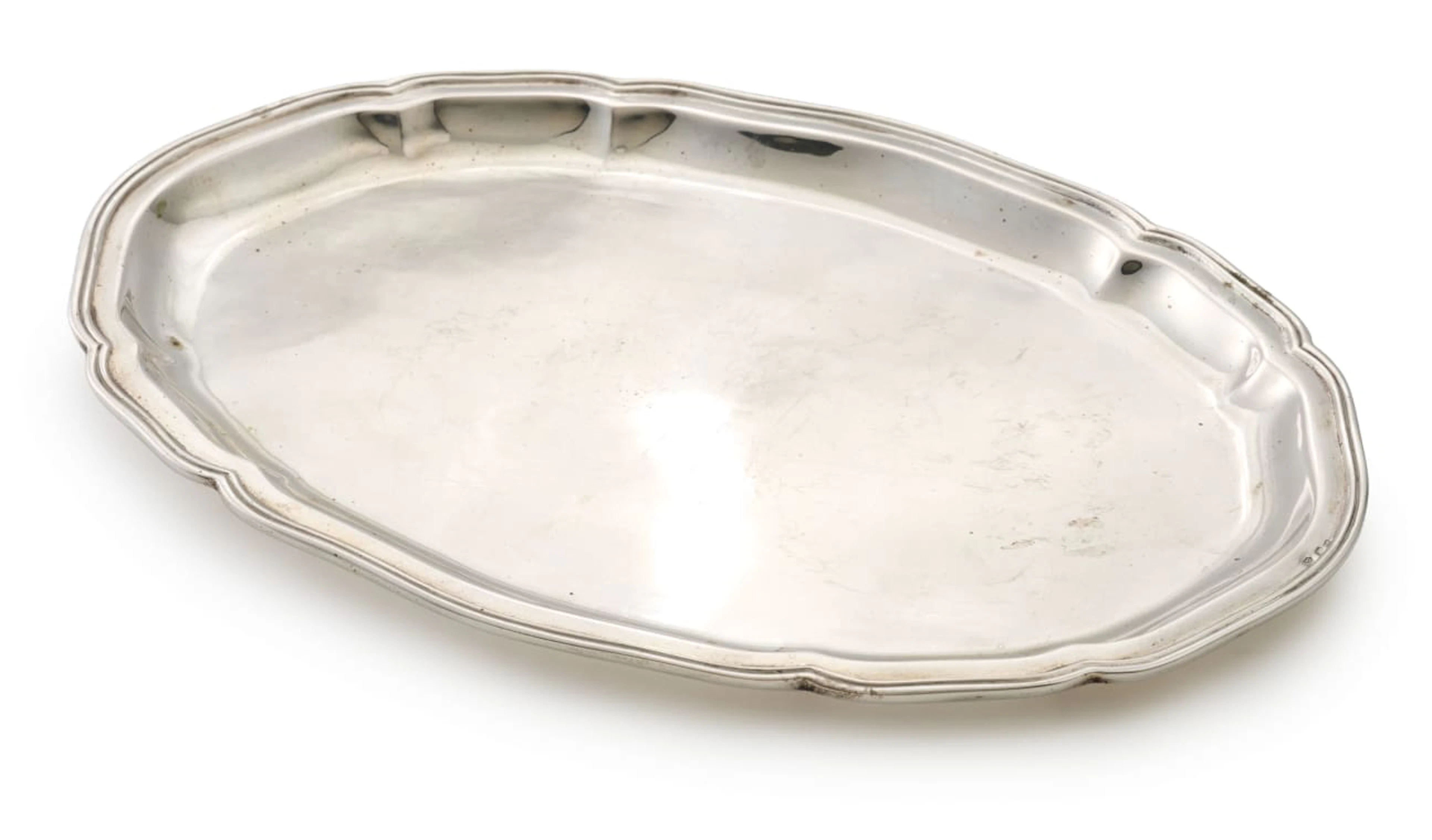 An Austrian silver tray, Vienna, .800 standard, 1922-2001
