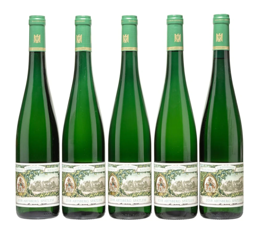 Maximin Grünhaus; Abtsberg Riesling Spätlese; 2018; 5 (1 x 5); 750ml