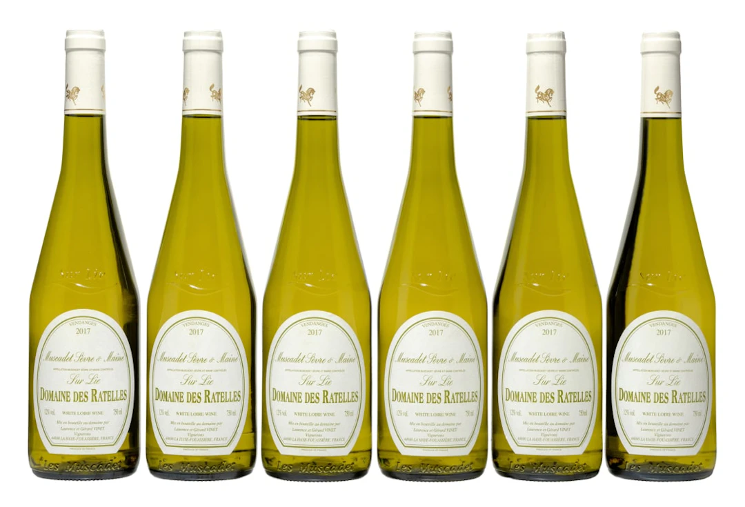 Vinet; Ratelles Muscadet Sèvre-et-Maine Sur Lie; 2017; 6 (1 x 6); 750ml