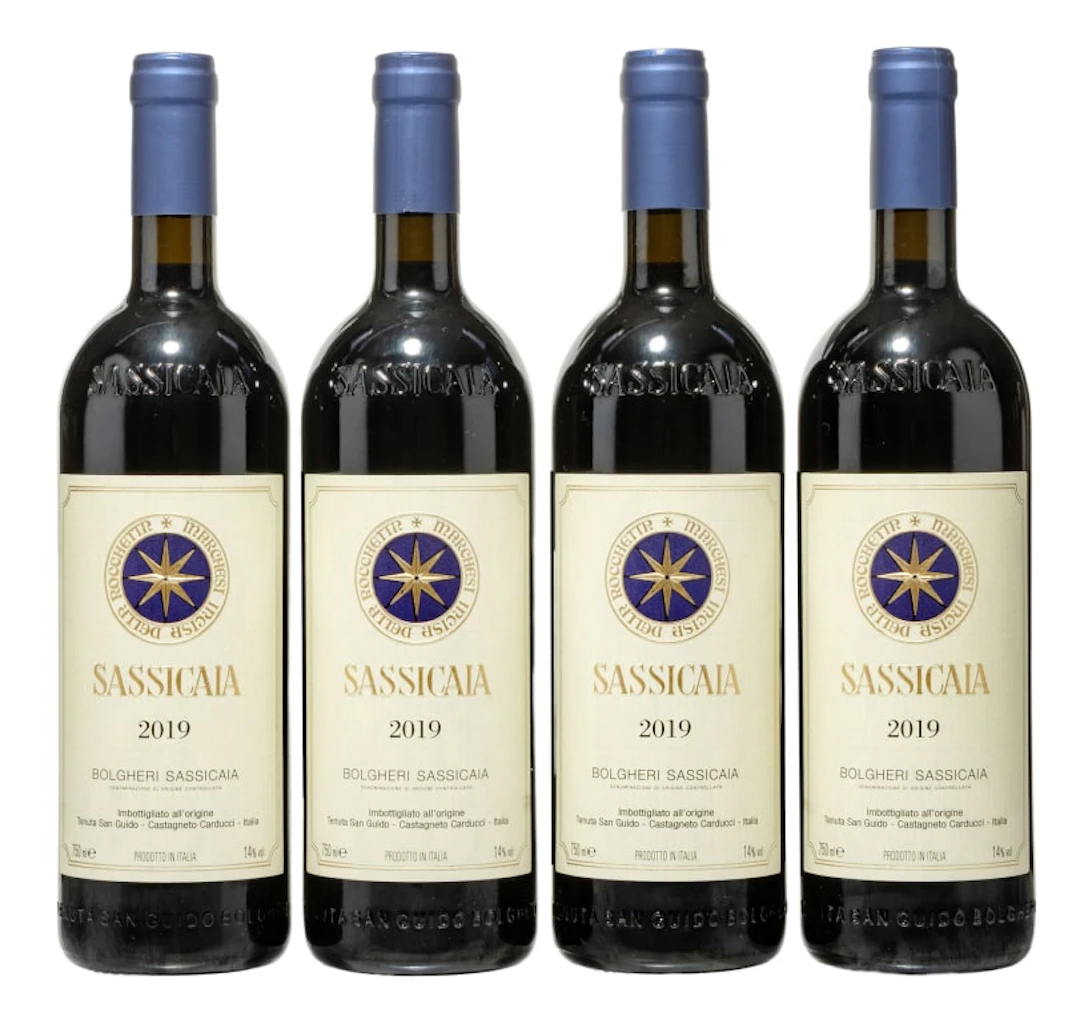 Tenuta San Guido; Sassicaia; 2019; 4 (1 x 4); 750ml