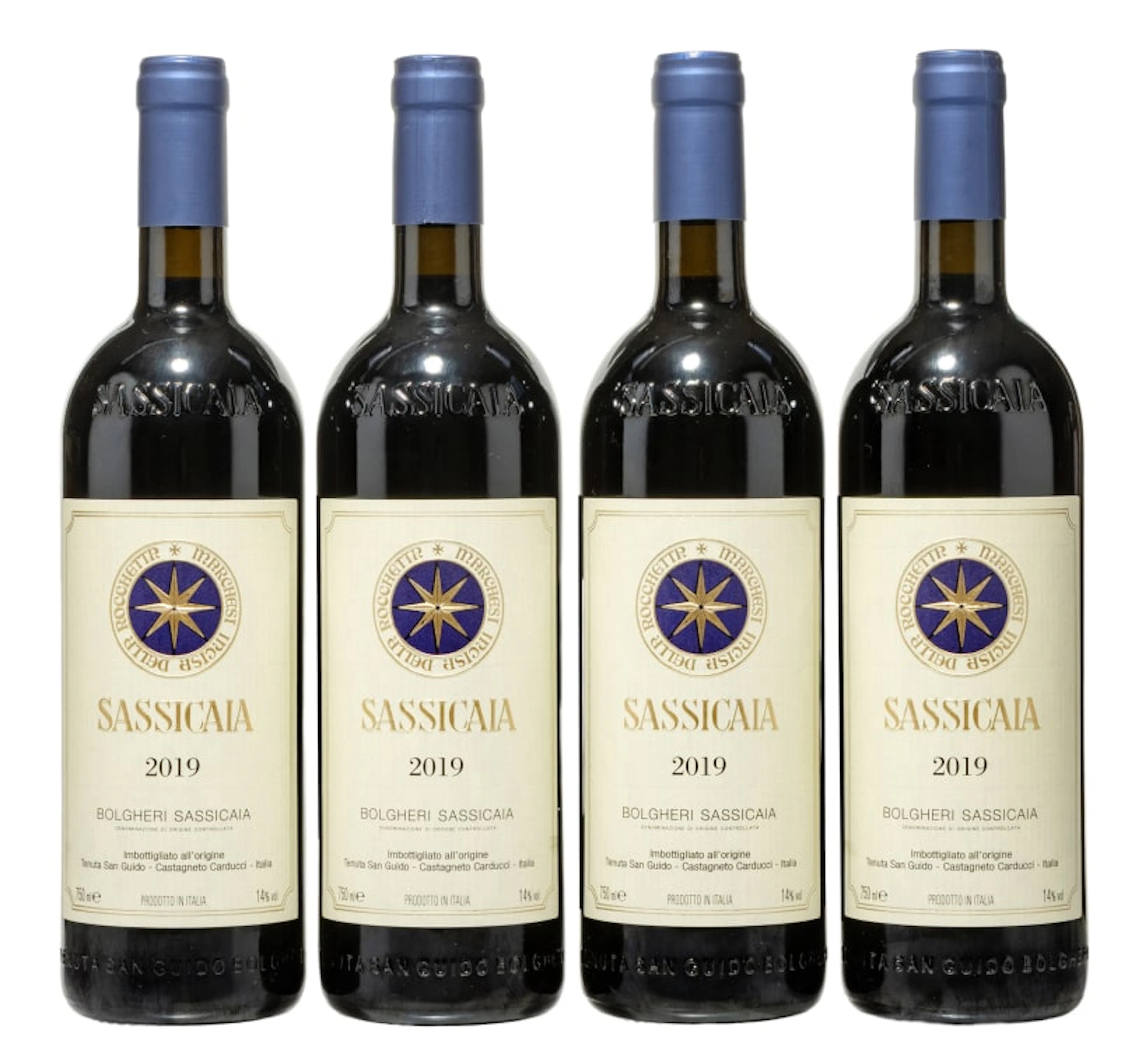 Tenuta San Guido; Sassicaia; 2019; 4 (1 x 4); 750ml