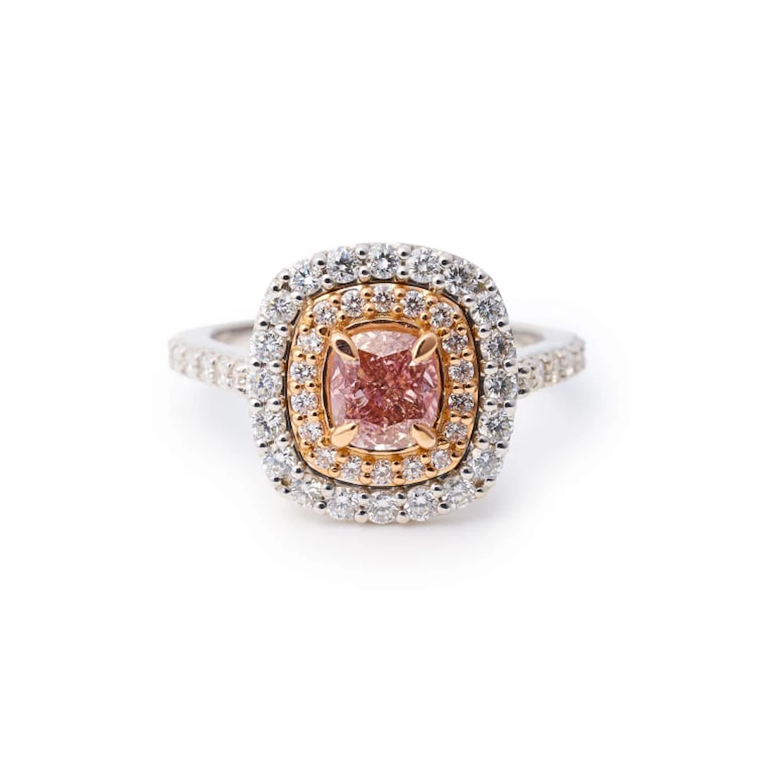Fancy Pink Diamond Ring
