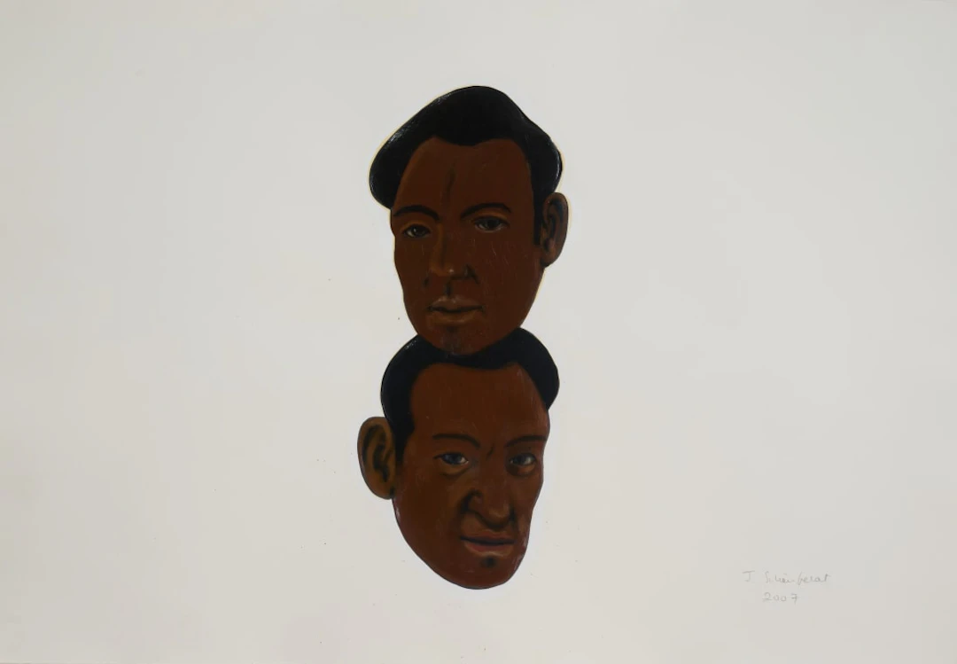 Joachim Schönfeldt; Two Heads, from The Model Men series