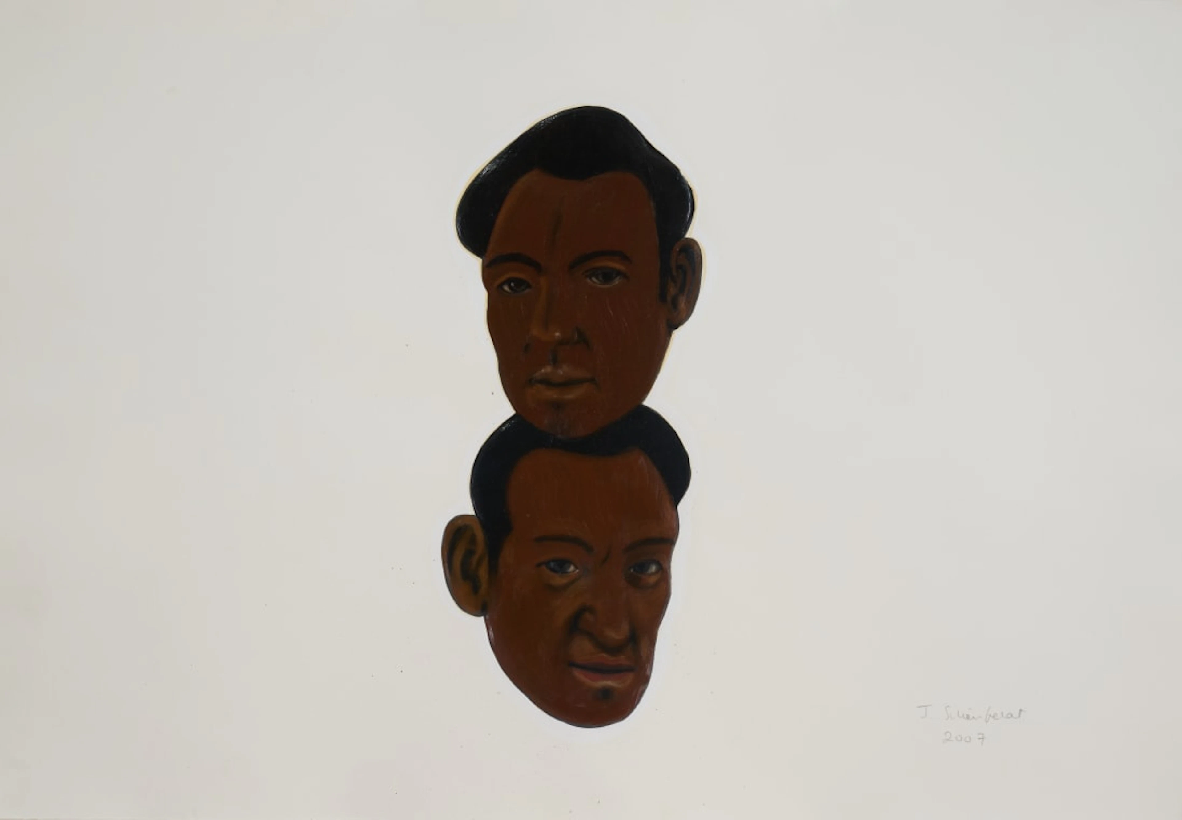 Joachim Schönfeldt; Two Heads, from The Model Men series