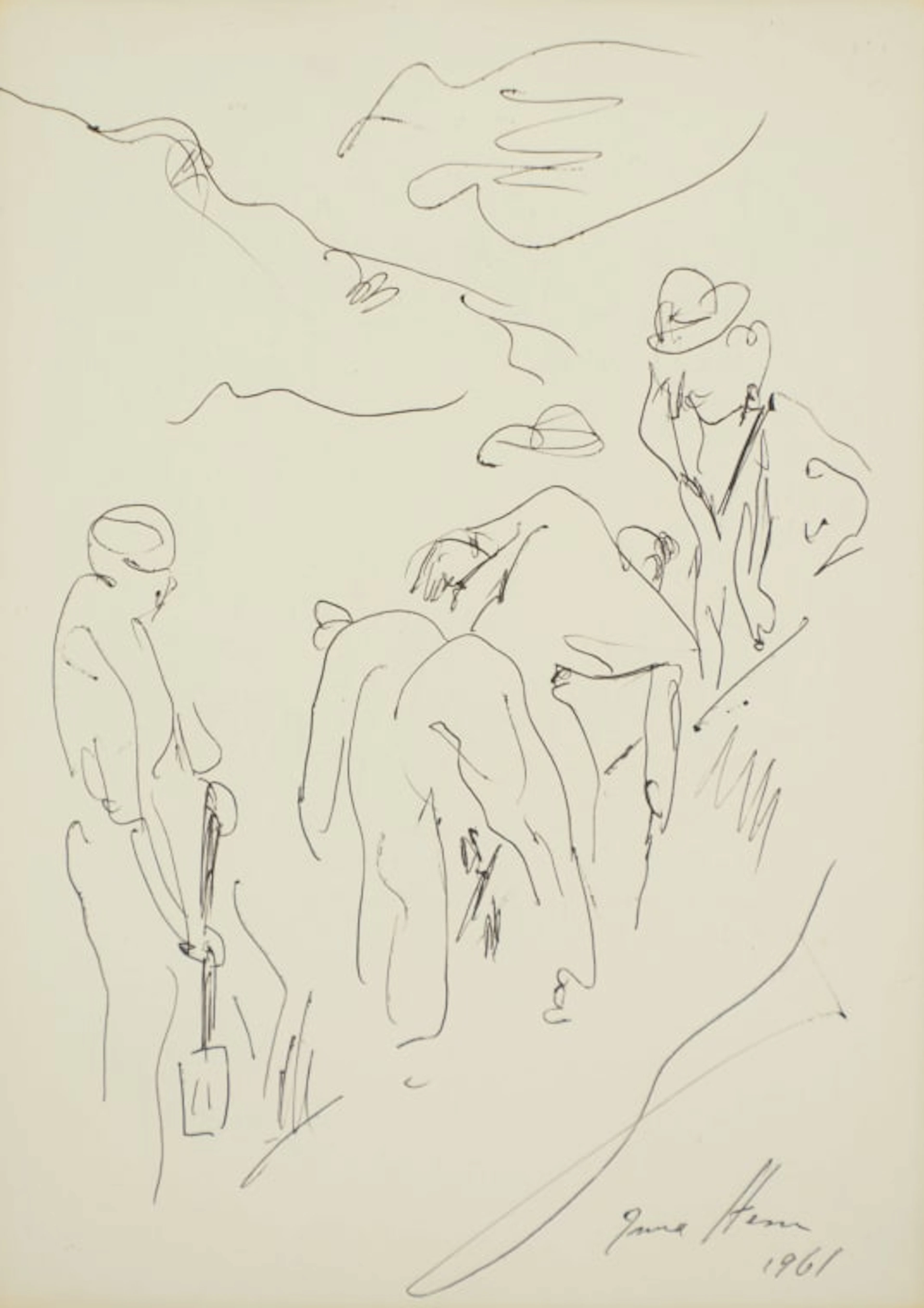 Irma Stern; Workers in a Field
