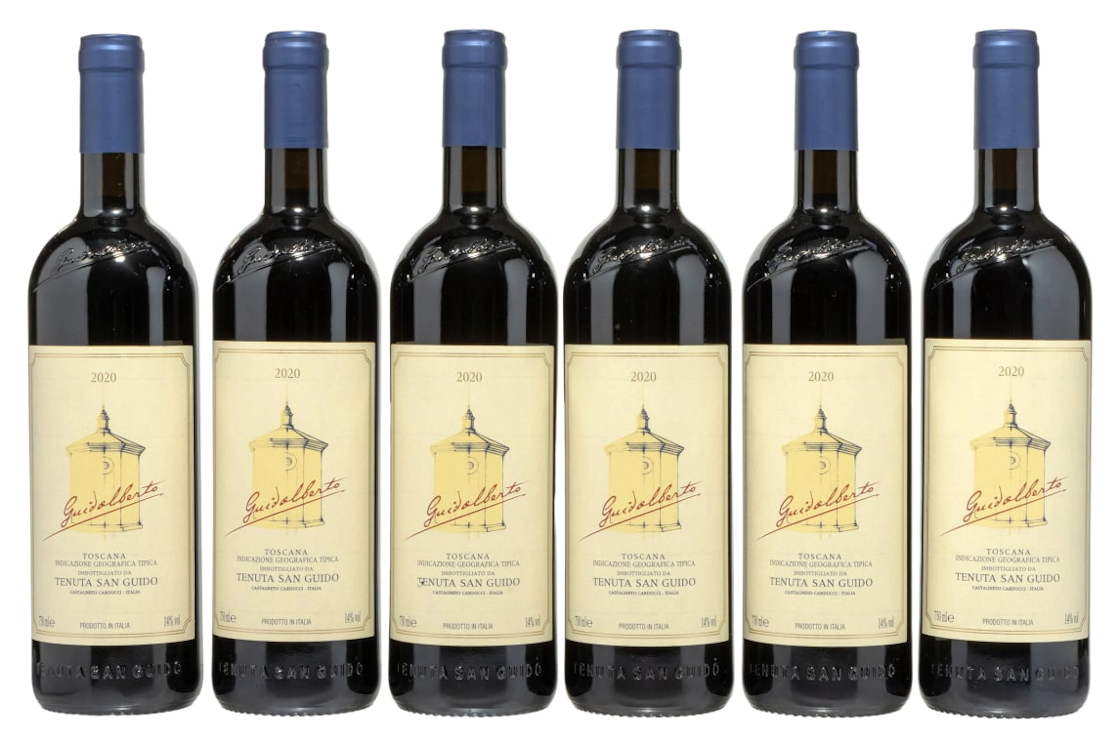 Tenuta San Guido; Guidalberto; 2020; 6 (1 x 6); 750ml