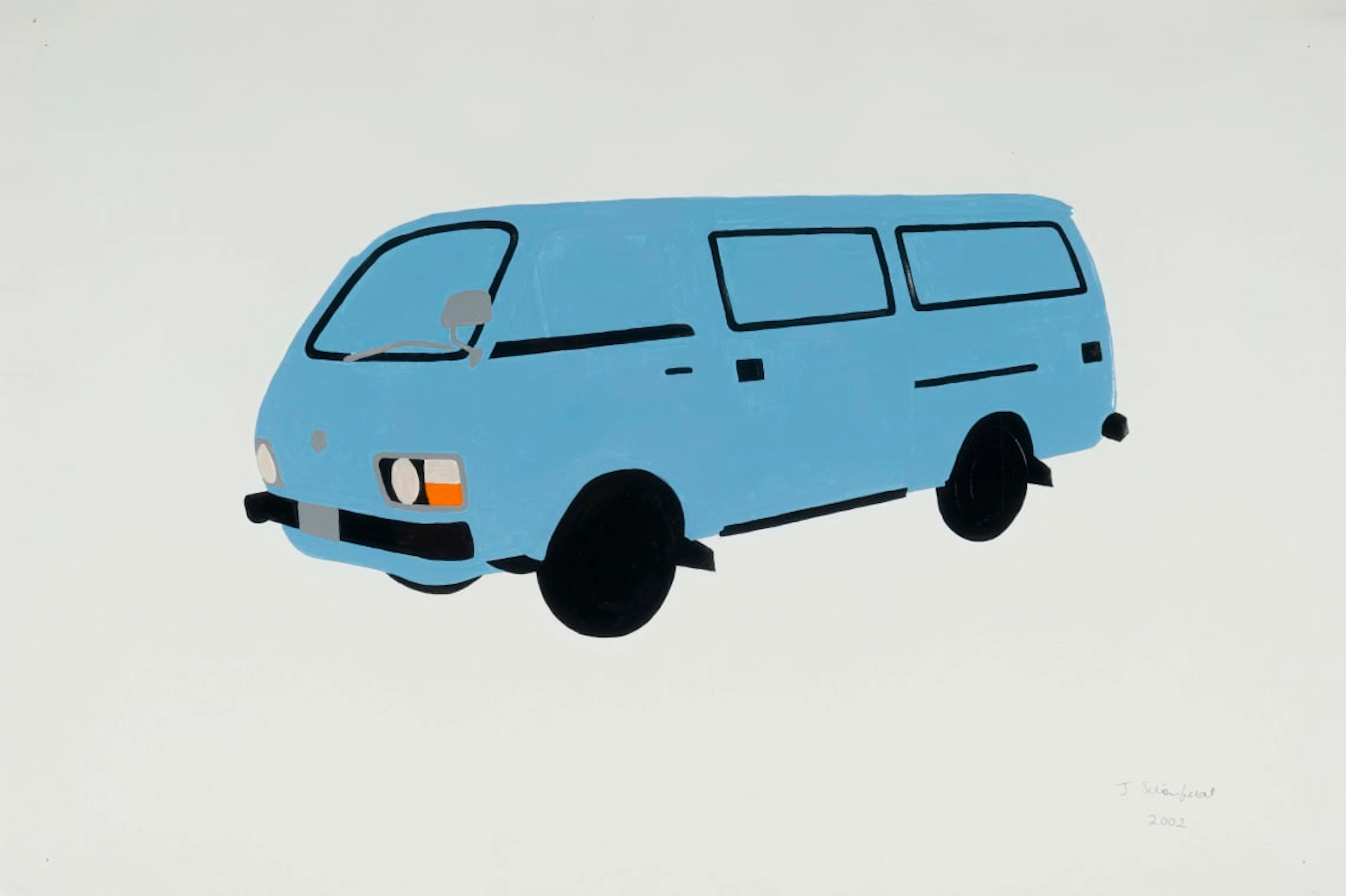Joachim Schönfeldt; Taxi (Blue), from the Model Men series