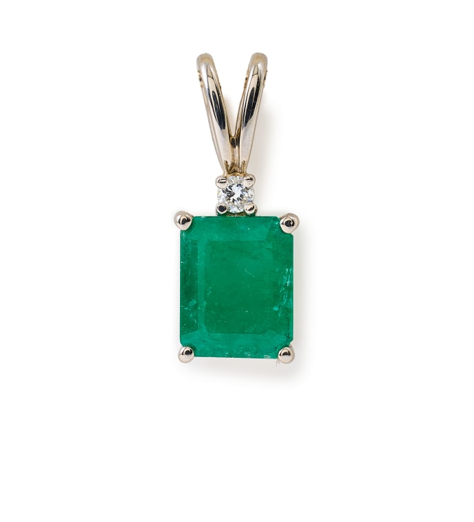 Emerald pendant