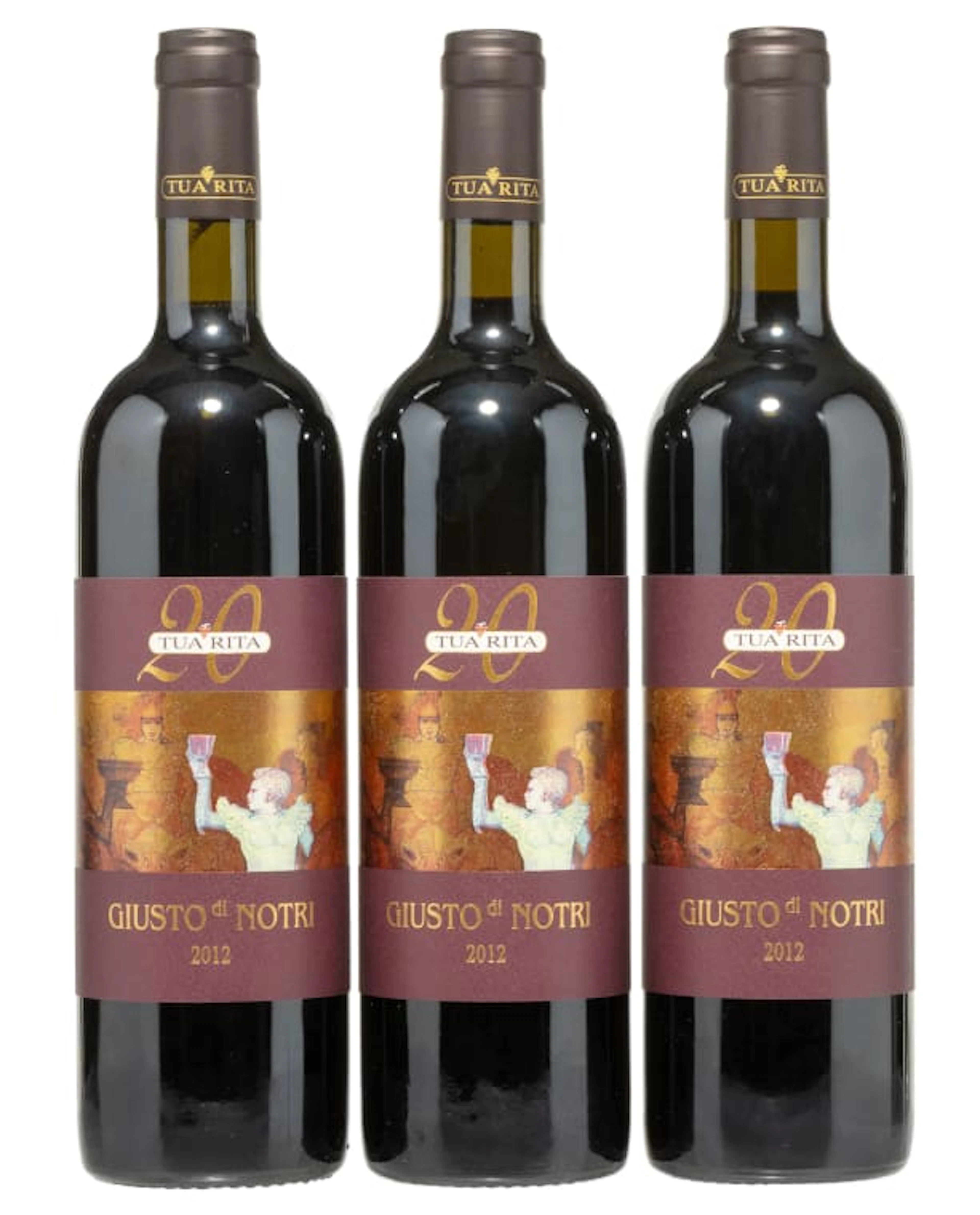 Tua Rita; Giusto di Notri Toscana; 2012; 3 (1 x 3); 750ml