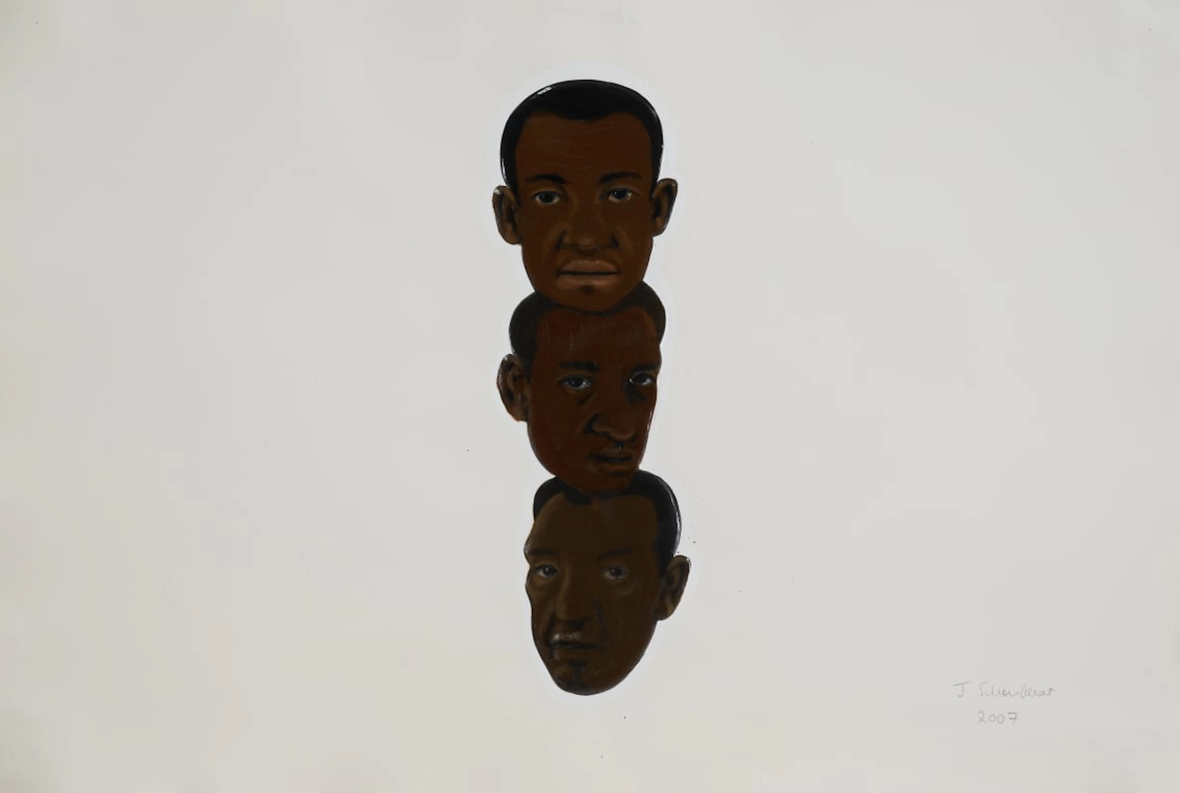 Joachim Schönfeldt; Three Heads, from The Model Men series
