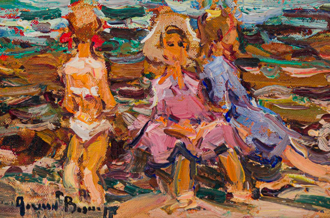 Adriaan Boshoff; Children on the Beach