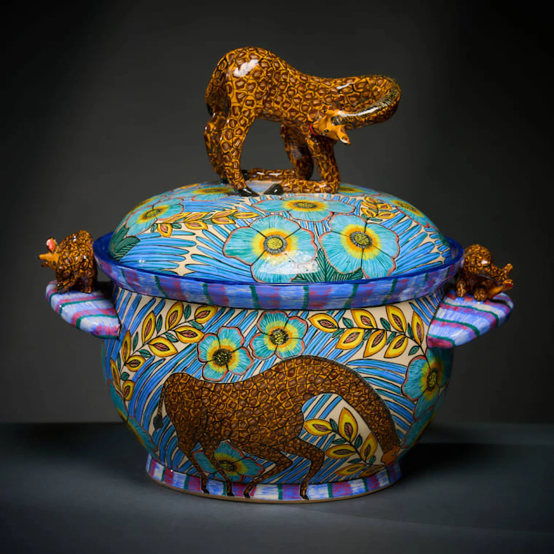 Ardmore Ceramic Studio; Giraffe tureen