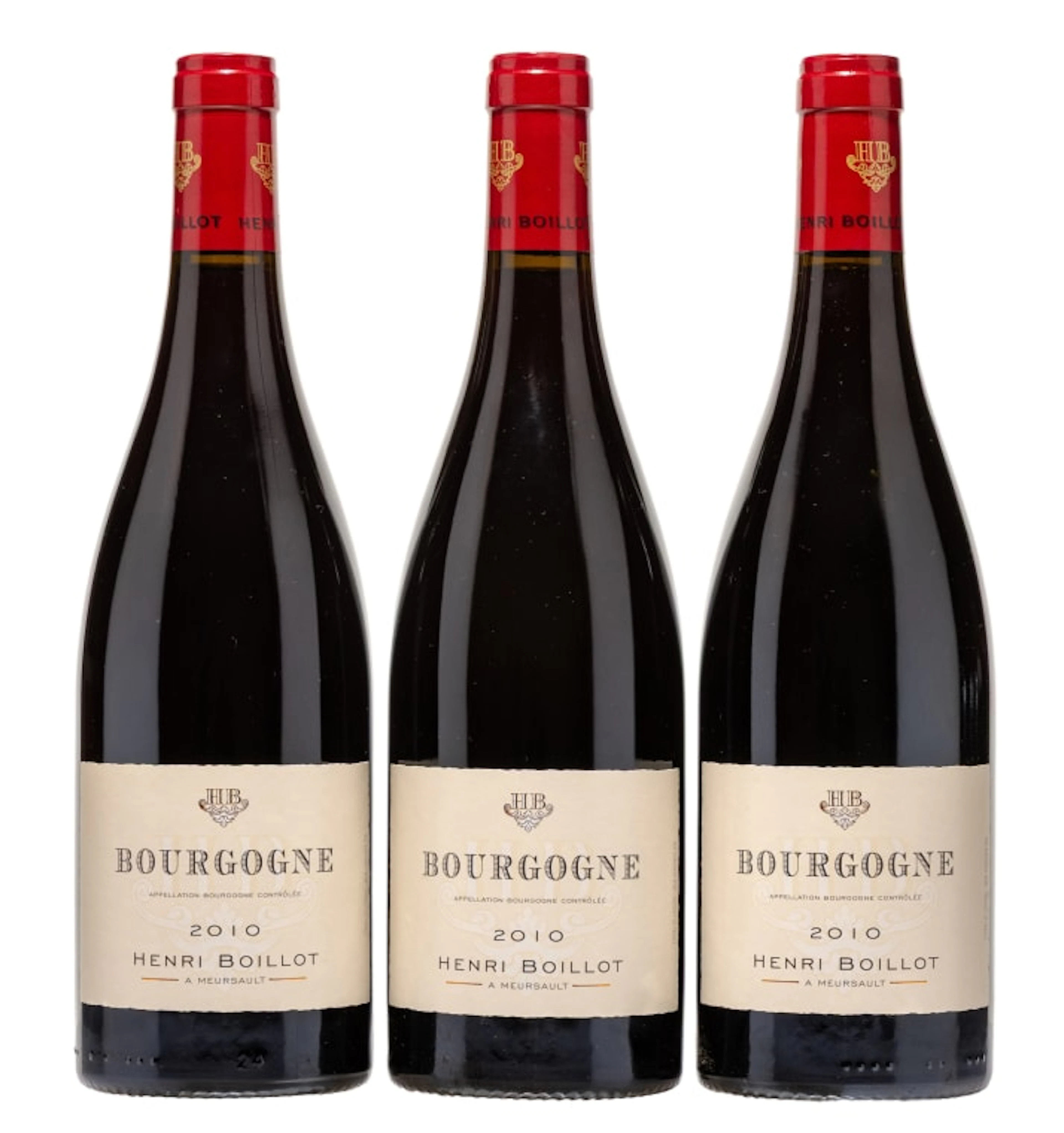 Henri Boillot; Bourgogne Rouge; 2010; 3 (1 x 3); 750ml
