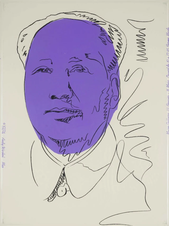 Andy Warhol; Mao (Feldman and Schellmann II.125A)