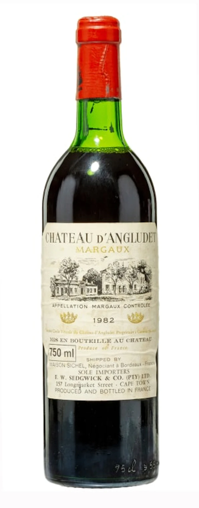 d'Angludet; Margaux; 1982; 1 (1 x 1); 750ml