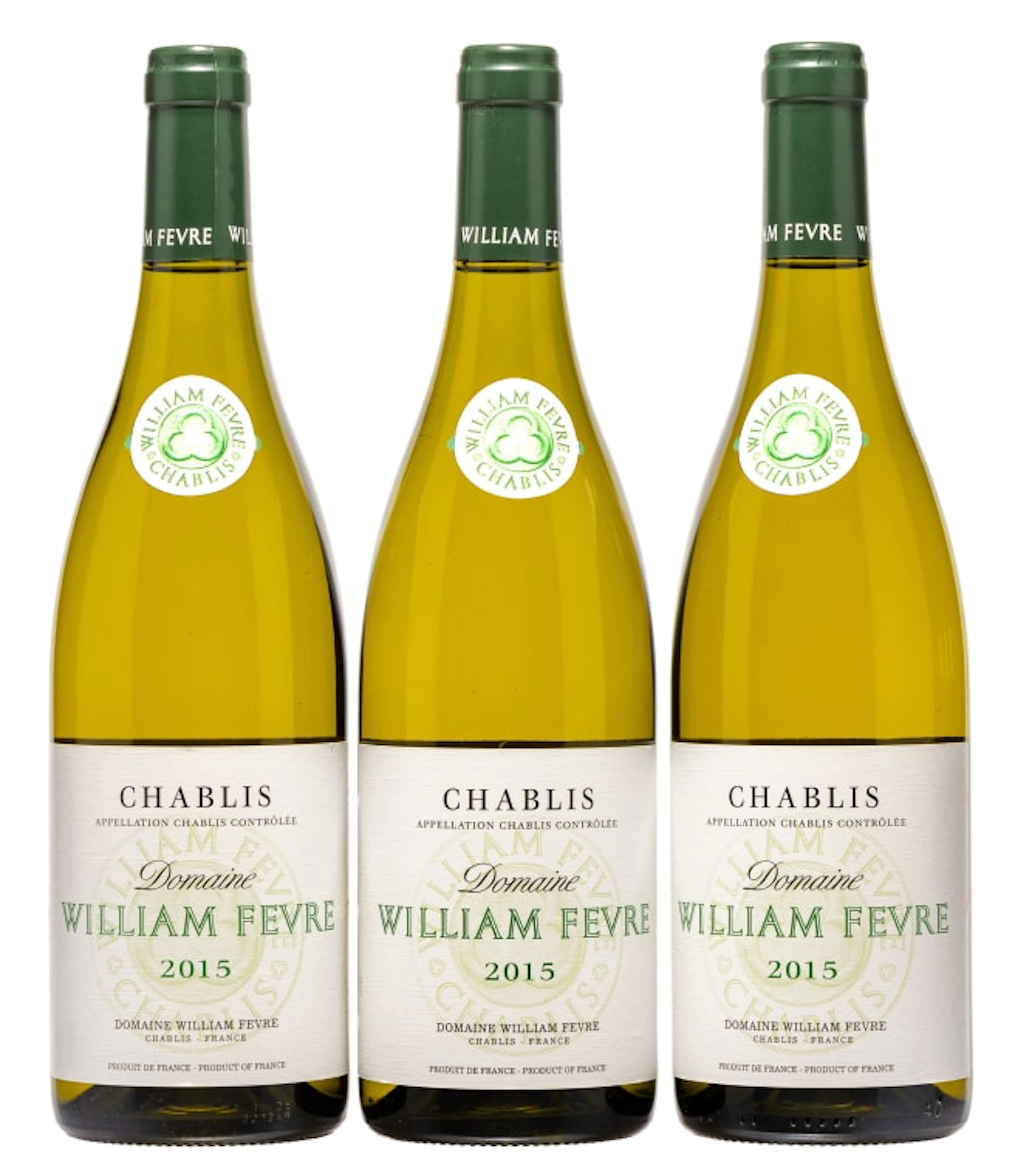 William Fèvre; Chablis; 2015; 3 (1 x 3); 750ml