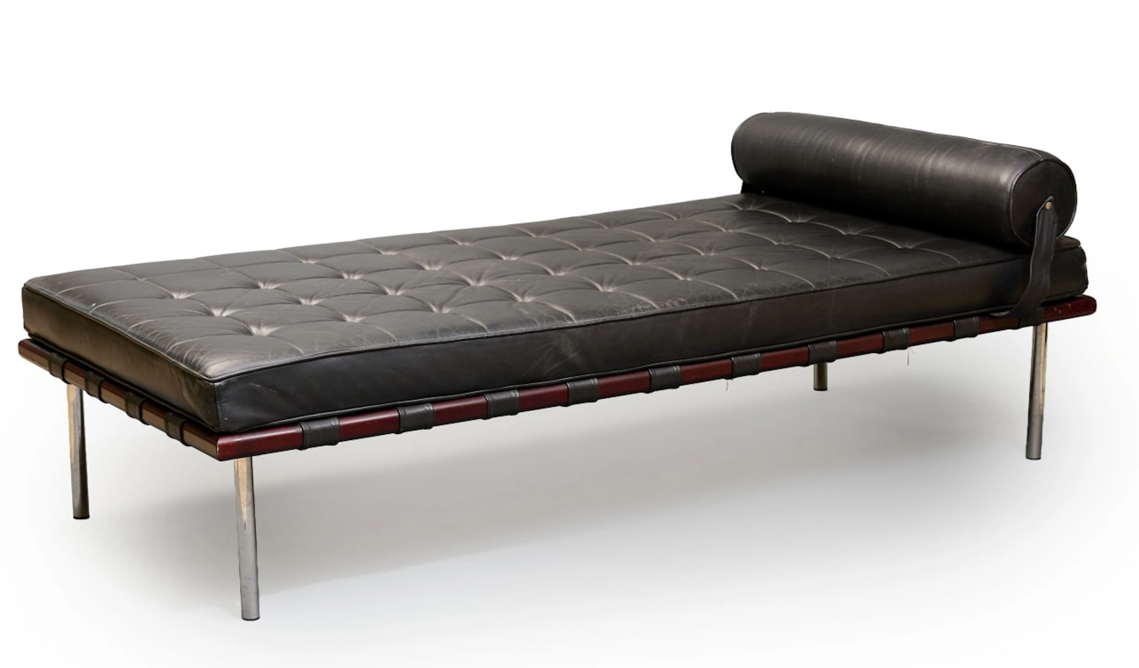 Ludwig Mies van der Rohe; 'Barcelona Daybed' after a design by Ludwig