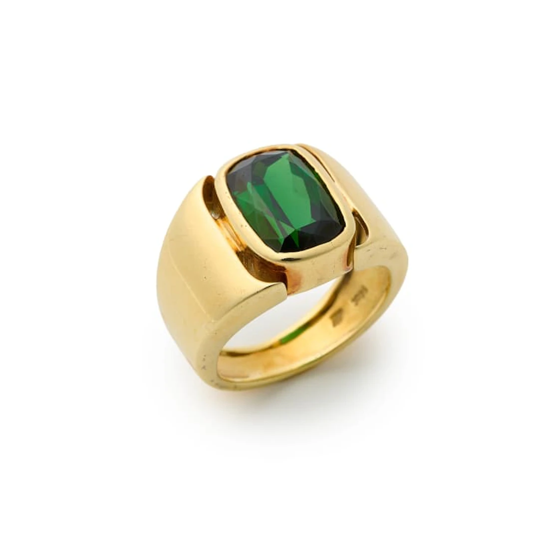 Tourmaline ring