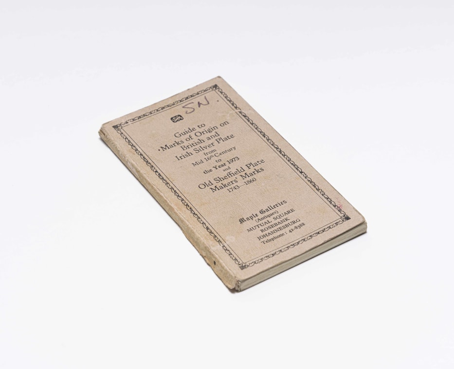 Frederick Bradbury; Guides to Marks of origin on British and Irish