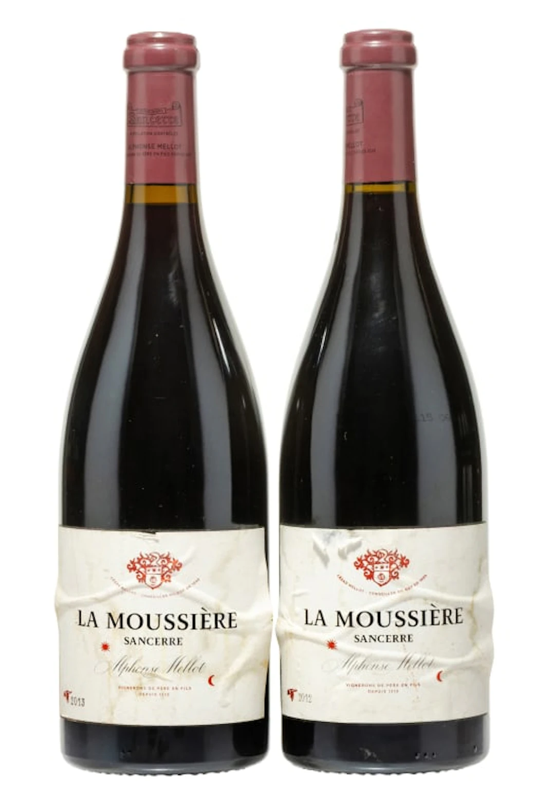 Alphonse Mellot; La Moussière Sancerre Rouge; 2012, 2013; 2 (1 x 2); 750ml