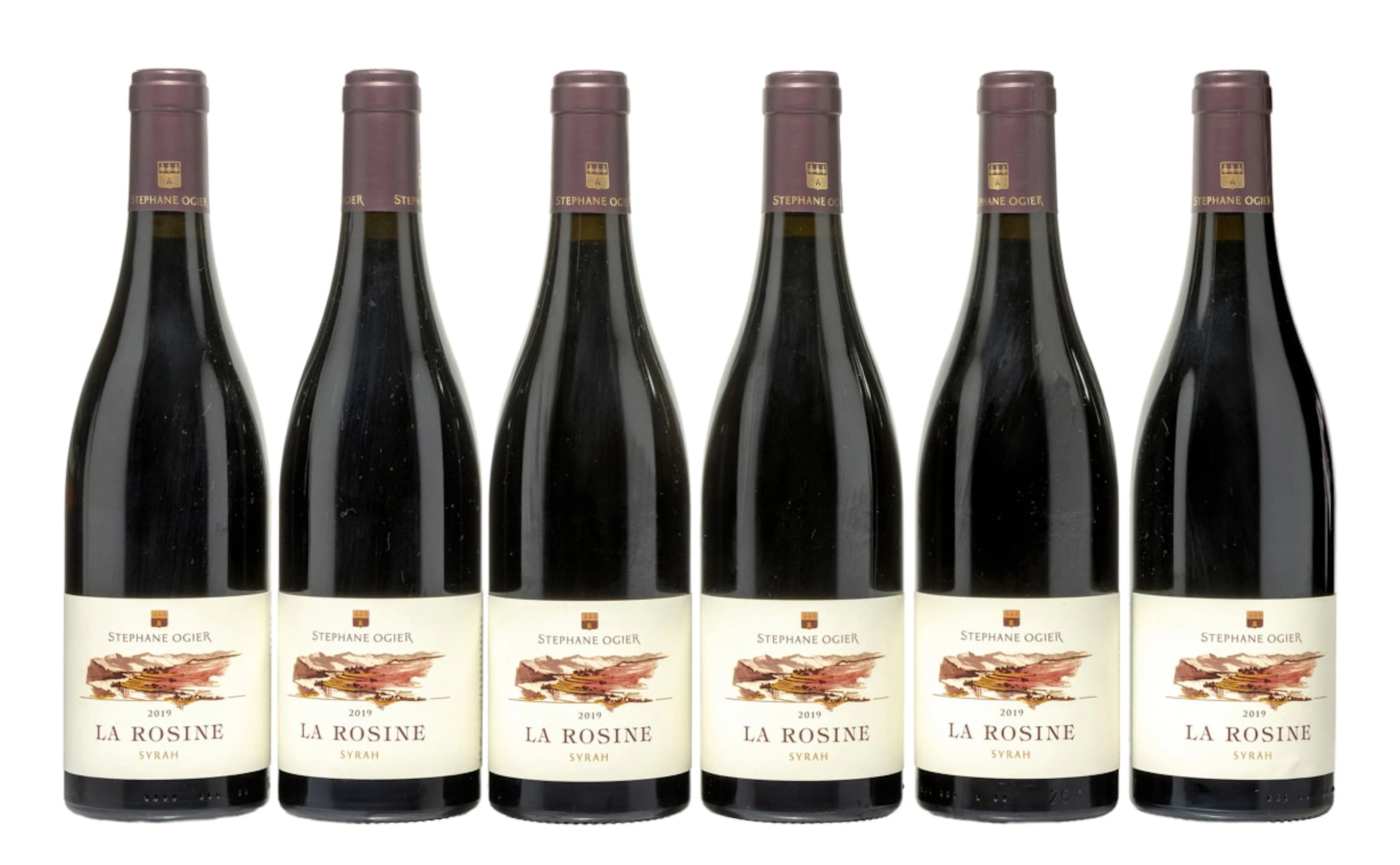 Michel & Stéphane Ogier; La Rosine Syrah; 2019; 6 (1 x 6); 750ml