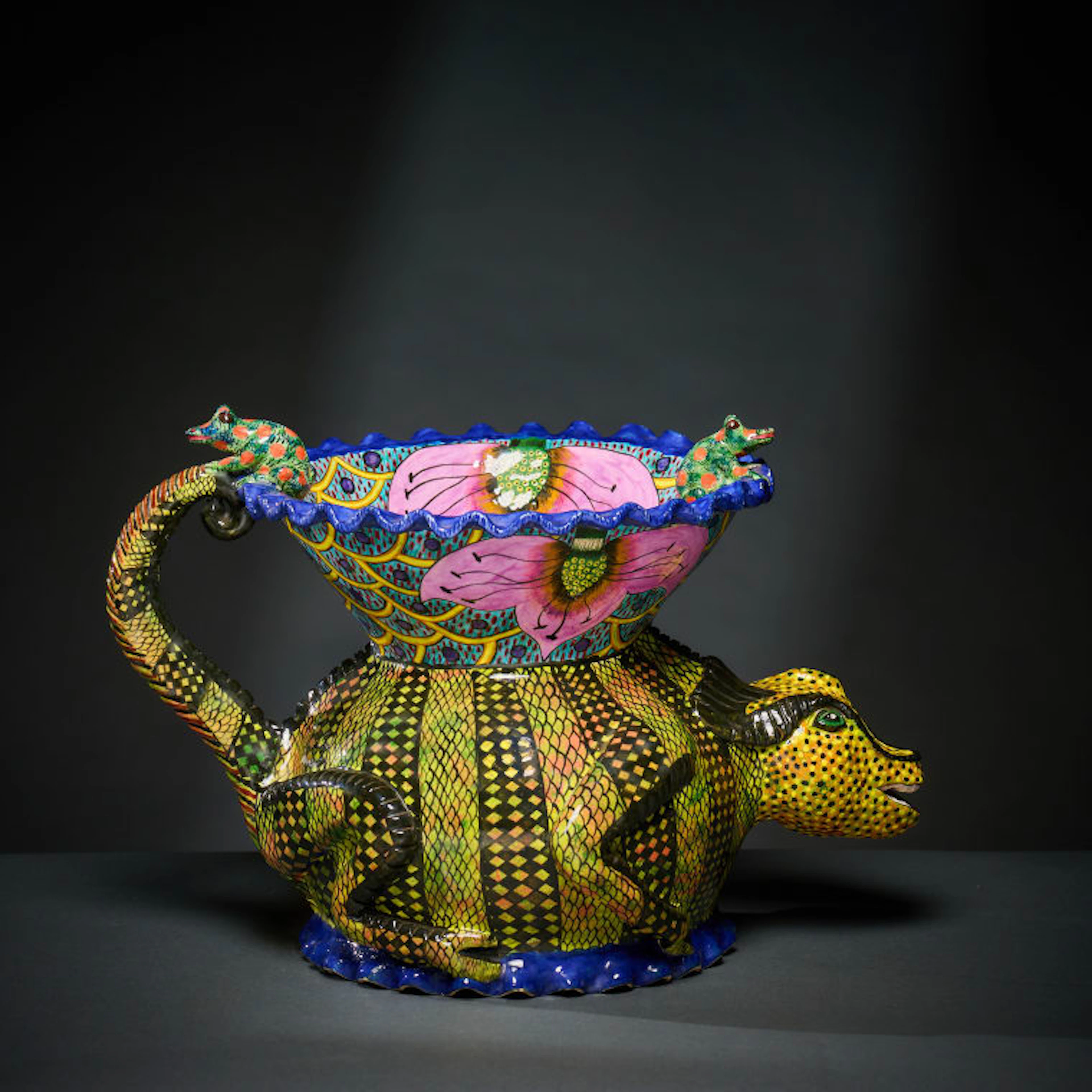 Ardmore Ceramic Studio; Lizard bowl