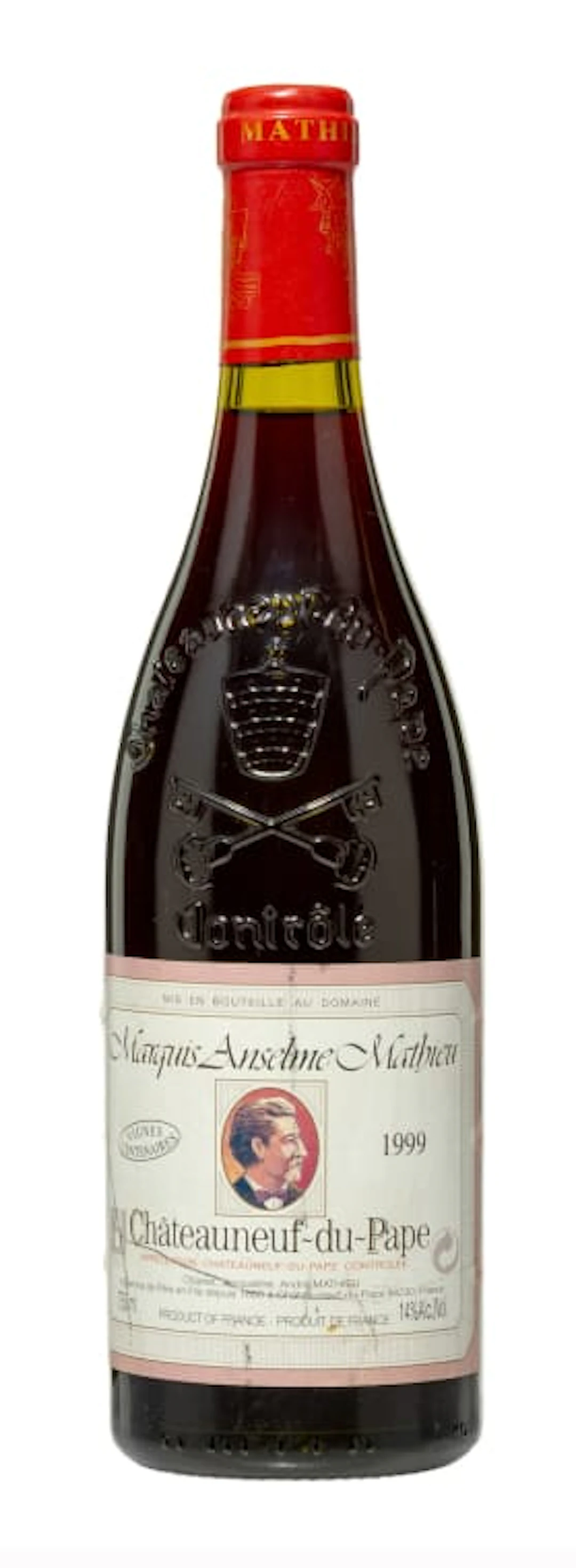 André Mathieu; Châteauneuf-du-Pape Marquis Anselme Mathieu; 1999;