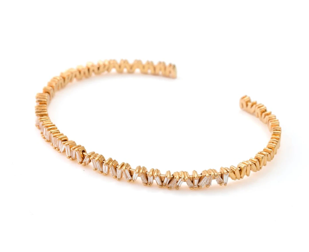 Diamond bangle