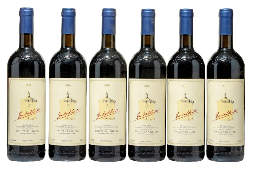 Tenuta San Guido; Guidalberto; 2016; 6 (1 x 6); 750ml