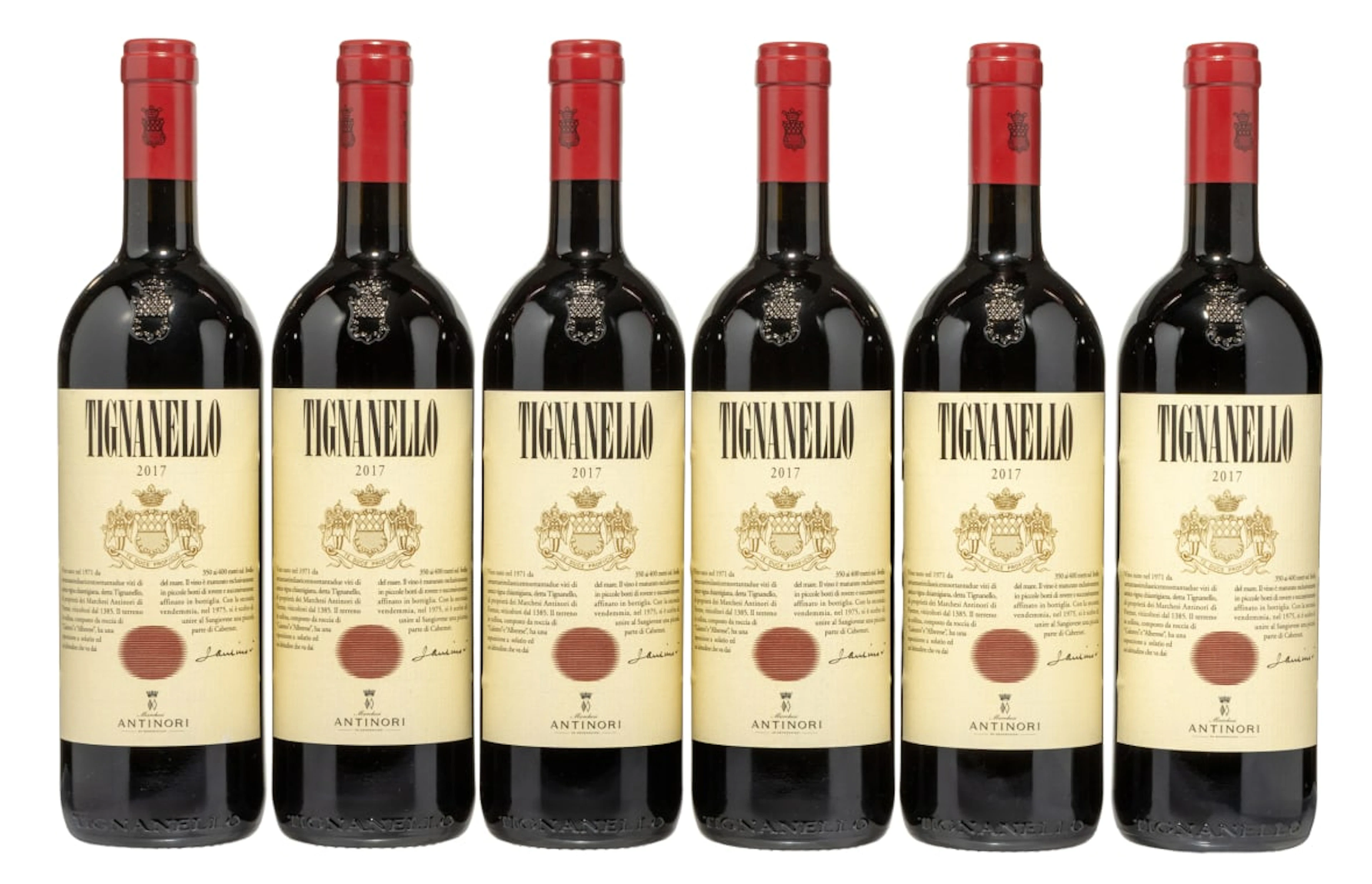Antinori; Tignanello Toscana; 2017; 6 (1 x 6); 750ml