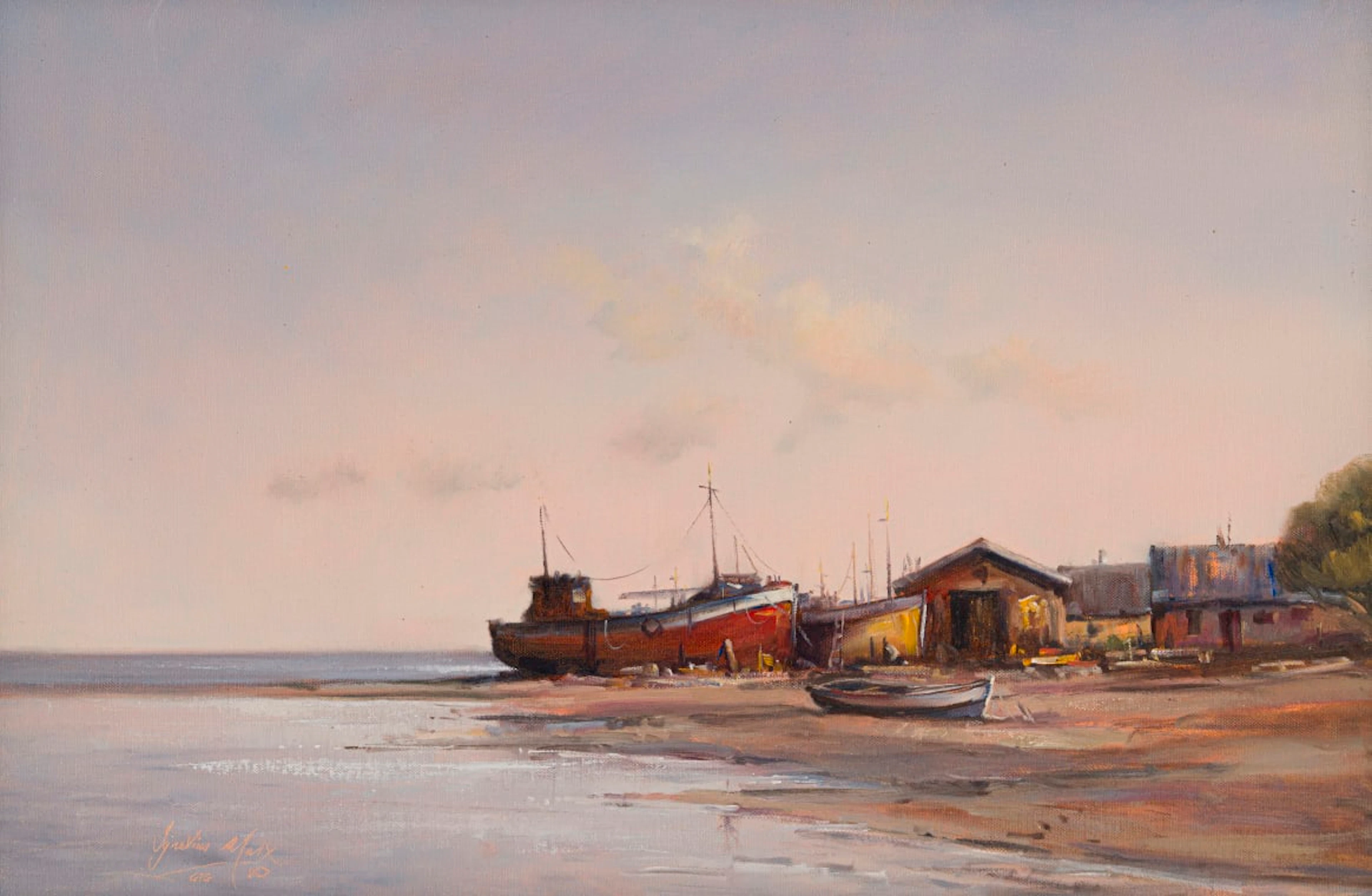 Ignatius Marx; Beached Boats