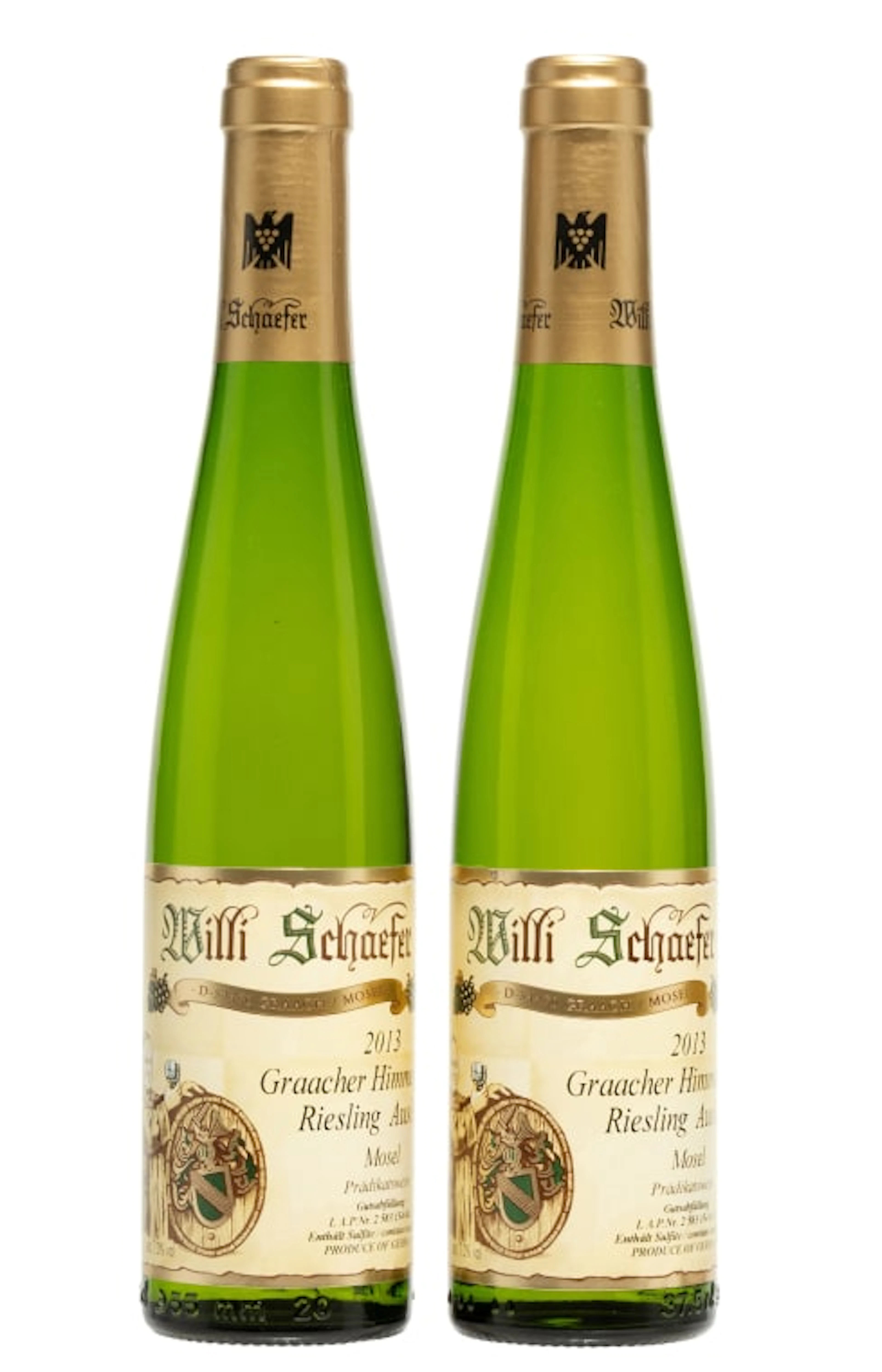 Willi Schaefer; Graacher Himmelreich Riesling Kabinett; 2013; 2 (1 x 2); 375ml