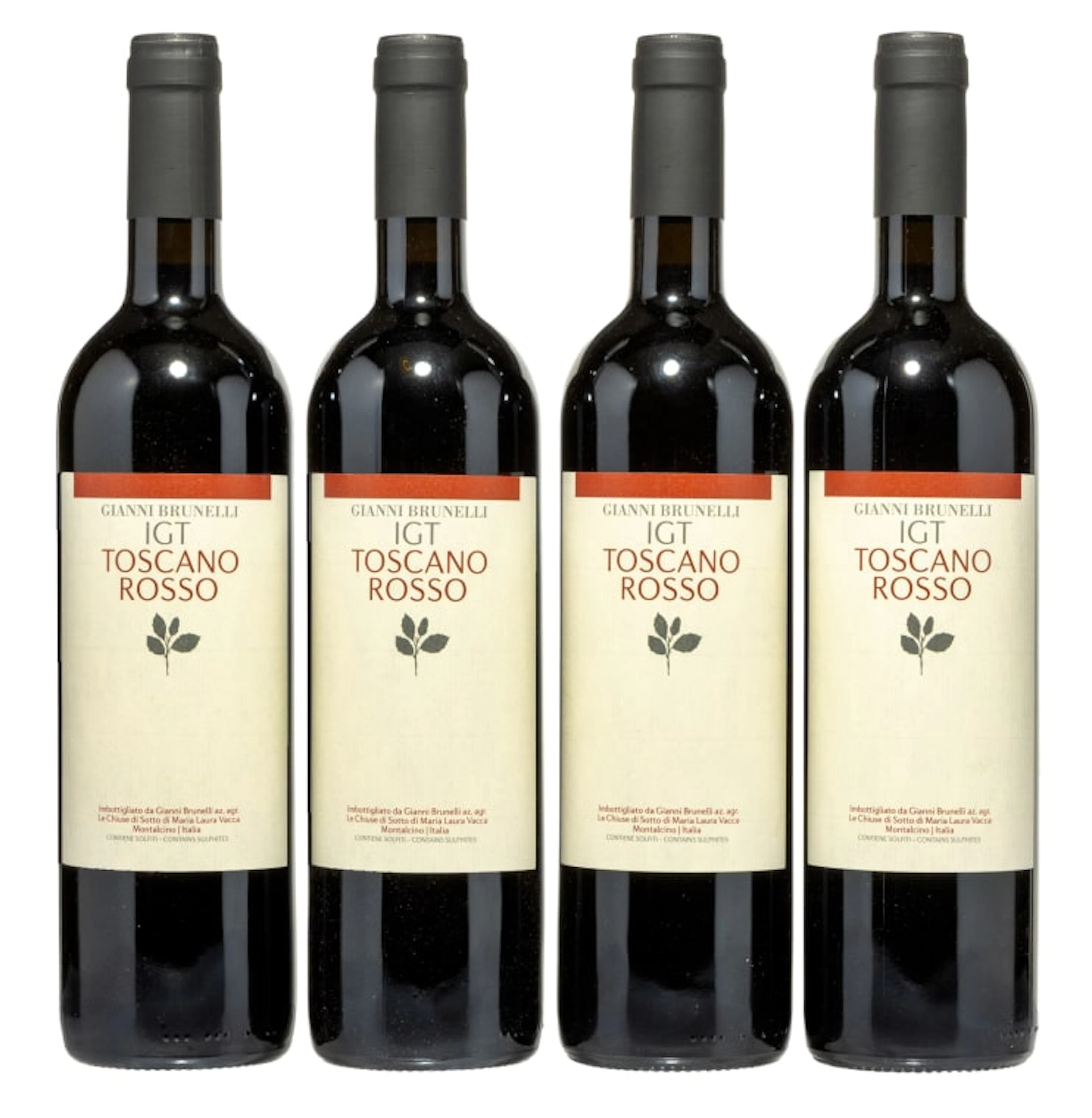 Gianni Brunelli; IGT Toscano Rosso; 2015; 4 (1 x 4); 750ml
