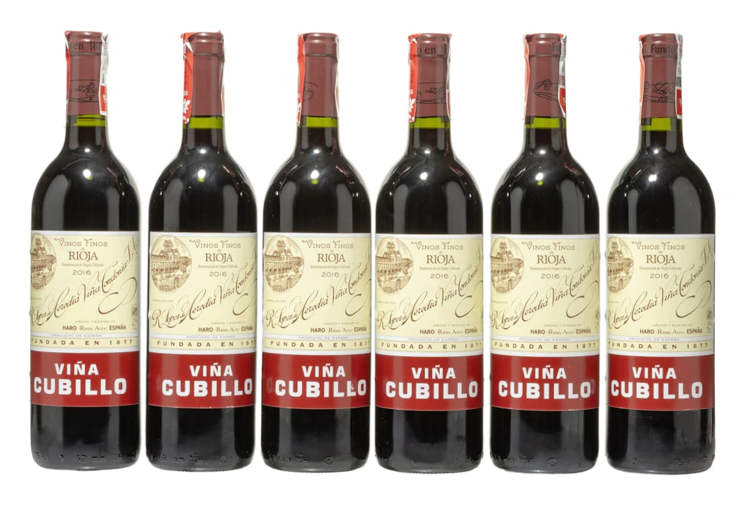 Lopez de Heredia; Viña Cubillo Crianza; 2016; 6 (1 x 6); 750ml
