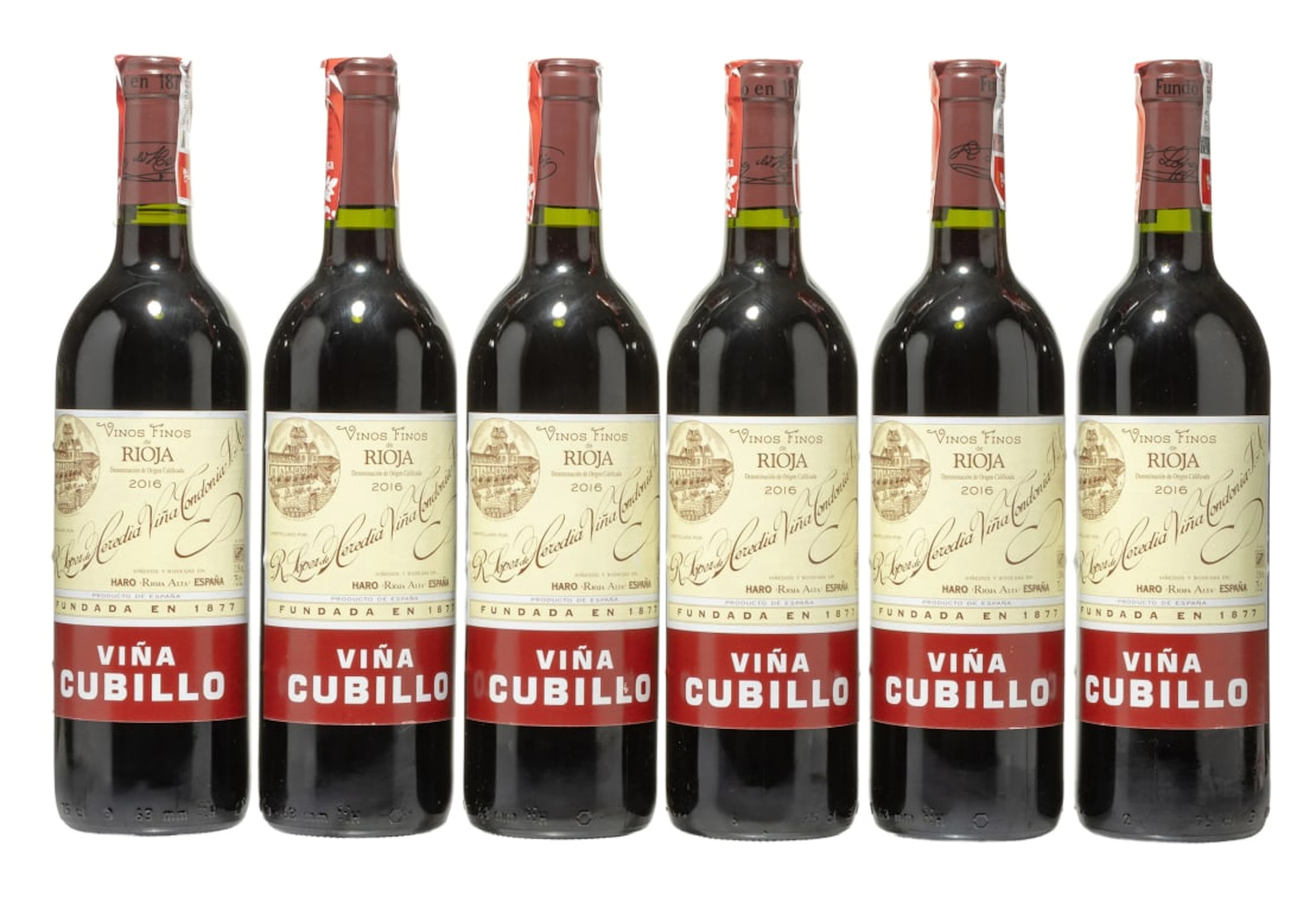 Lopez de Heredia; Viña Cubillo Crianza; 2016; 6 (1 x 6); 750ml