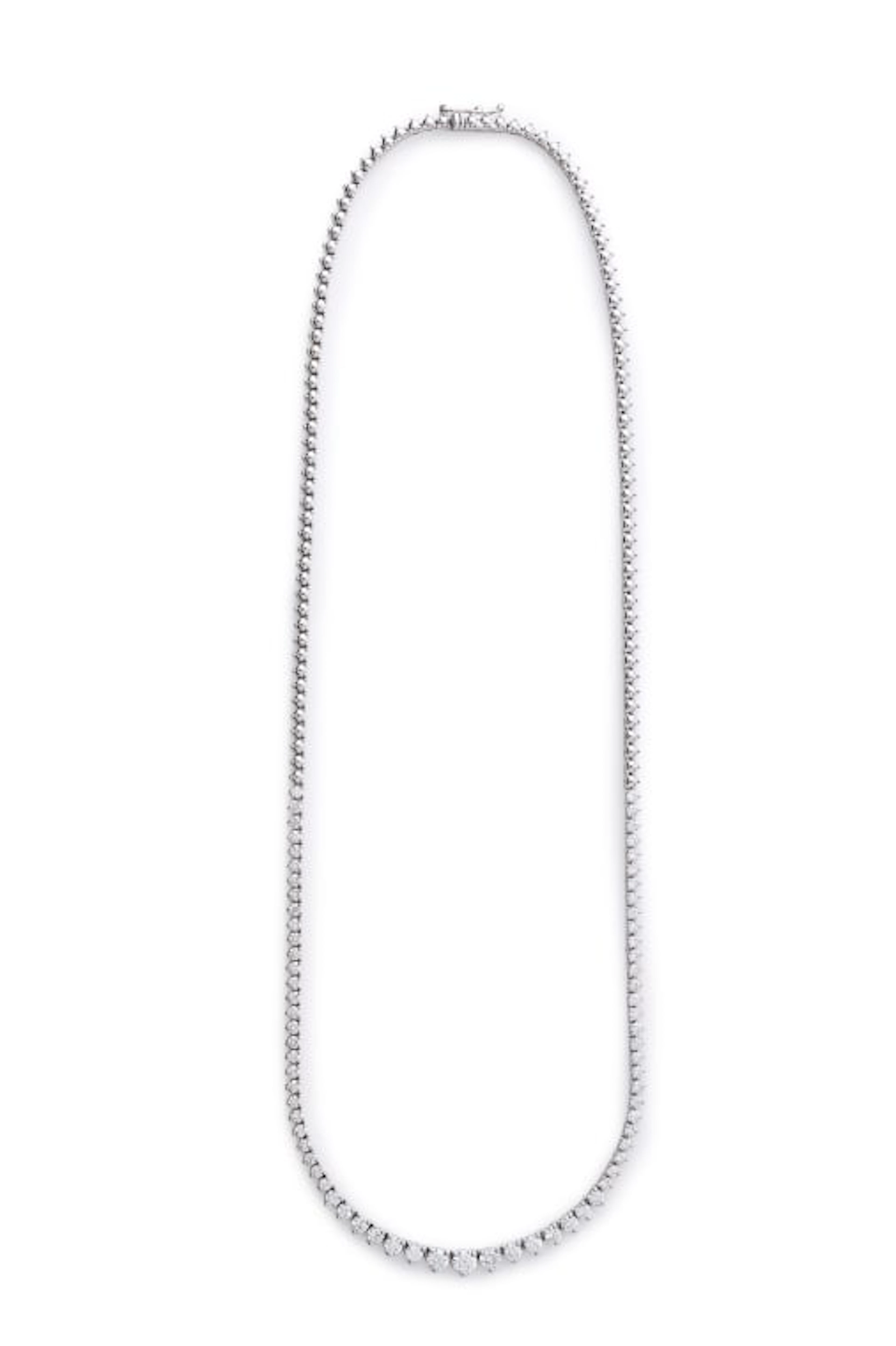 Browns the Diamond Store; Diamond tennis necklace, Browns