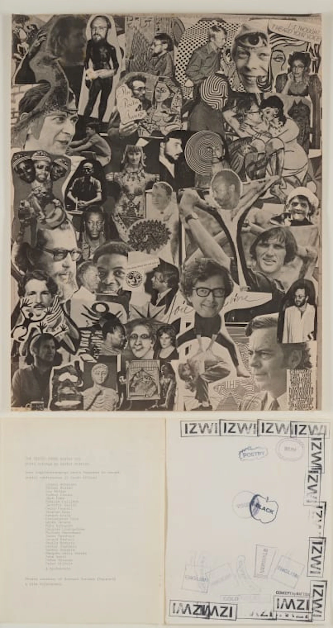 Walter Battiss; The Poetic Image, photomontage; The Poetic Image