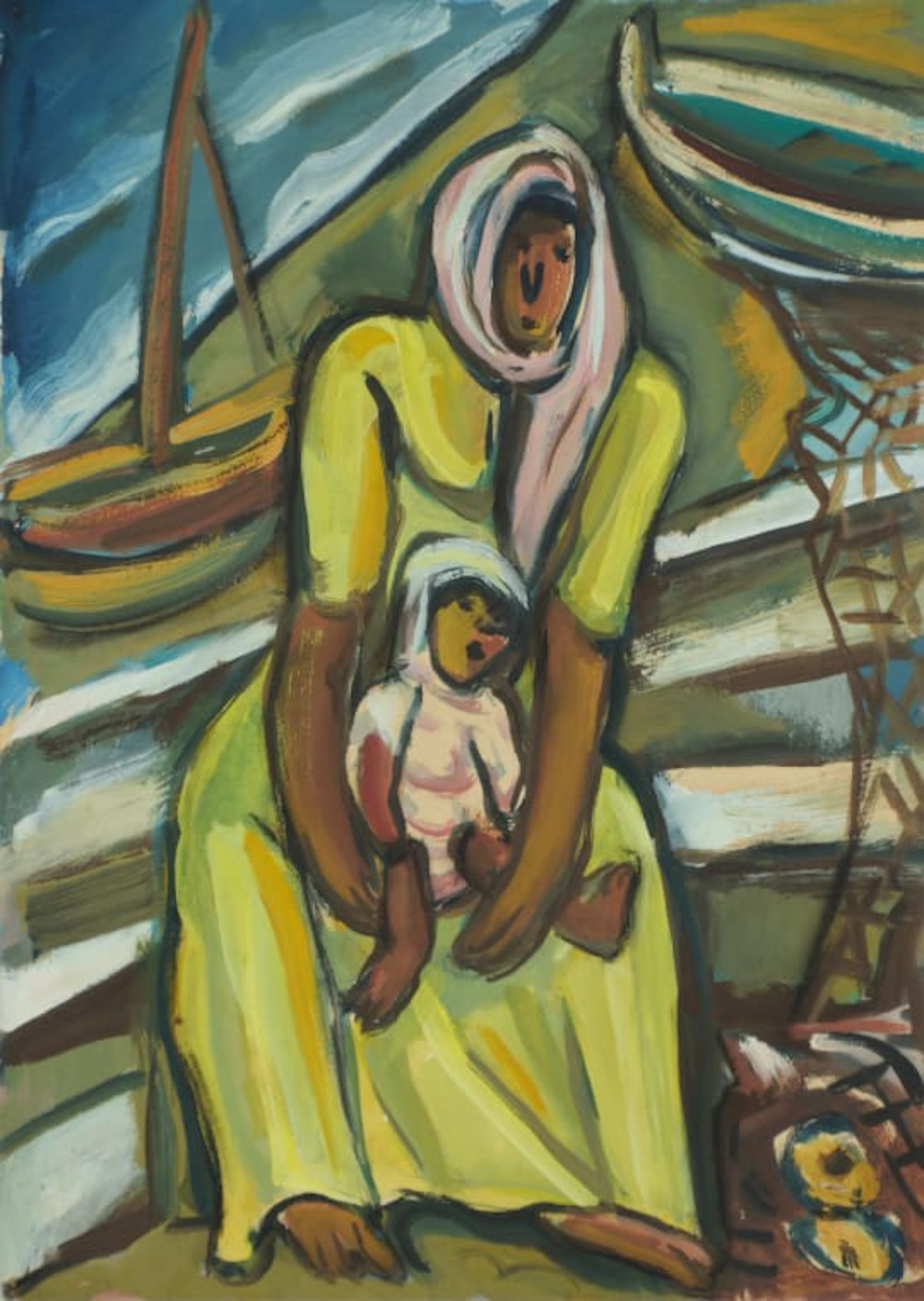 Irma Stern; Mother and Child