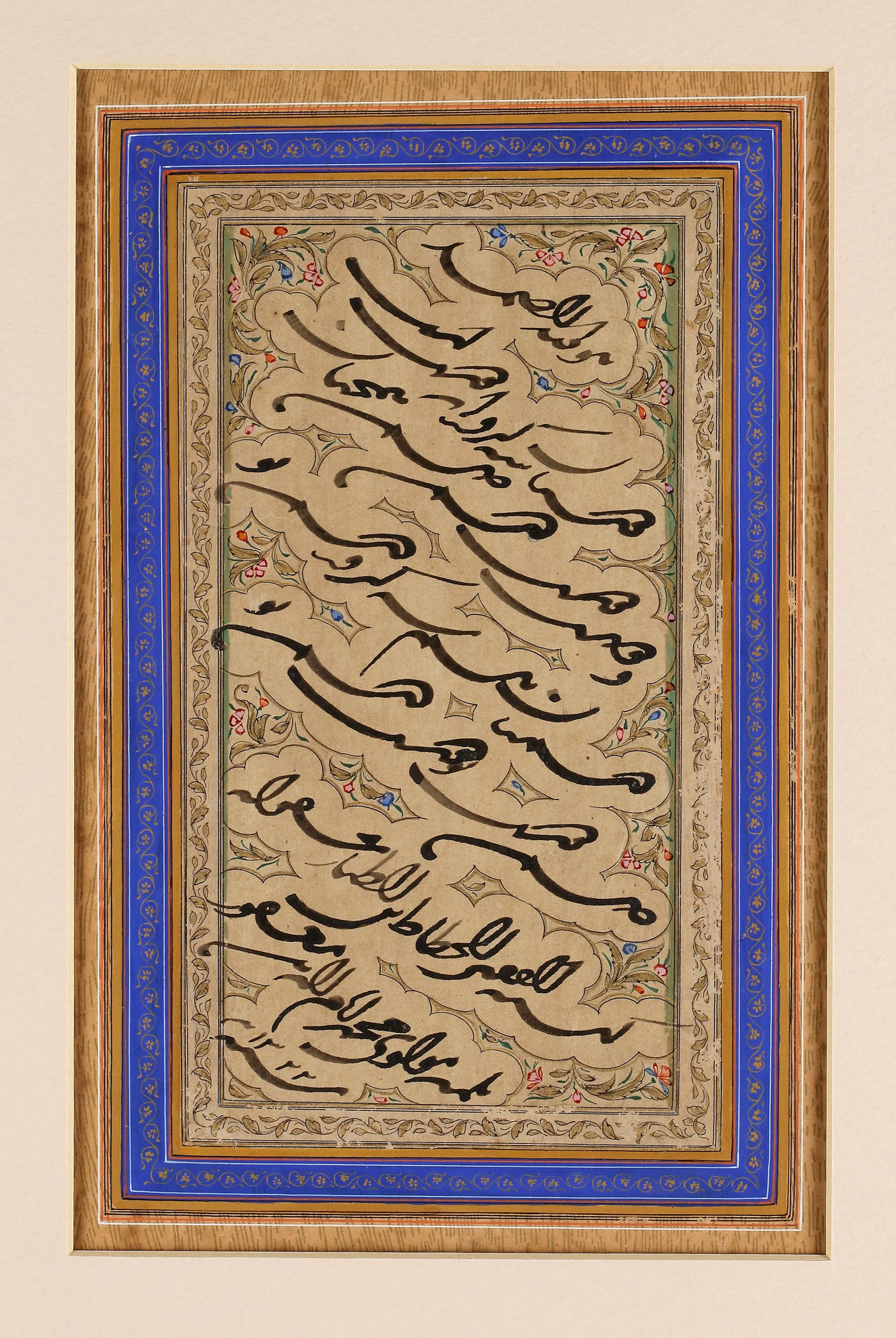 AN OTTOMAN CALLIGRAPHIC PANEL, TURKEY AND DATED 1322 AH/1904 AD