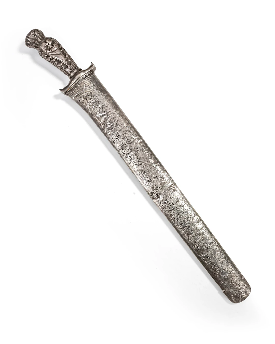 A SILVER KRIS, MALAYSIA, 19TH CENTURY