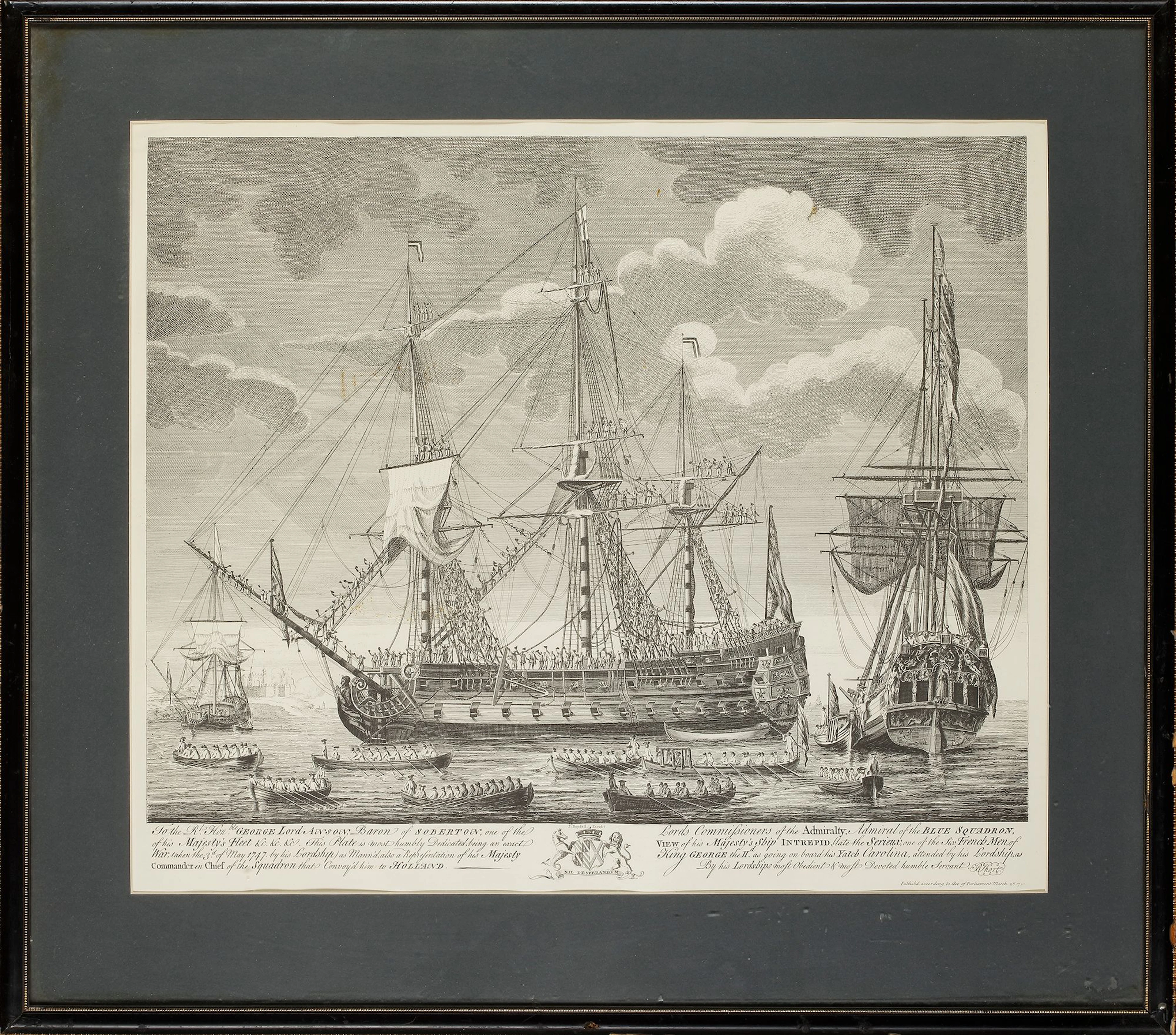 THE FLEET OF LORD ANSON AND HMS INTREPID