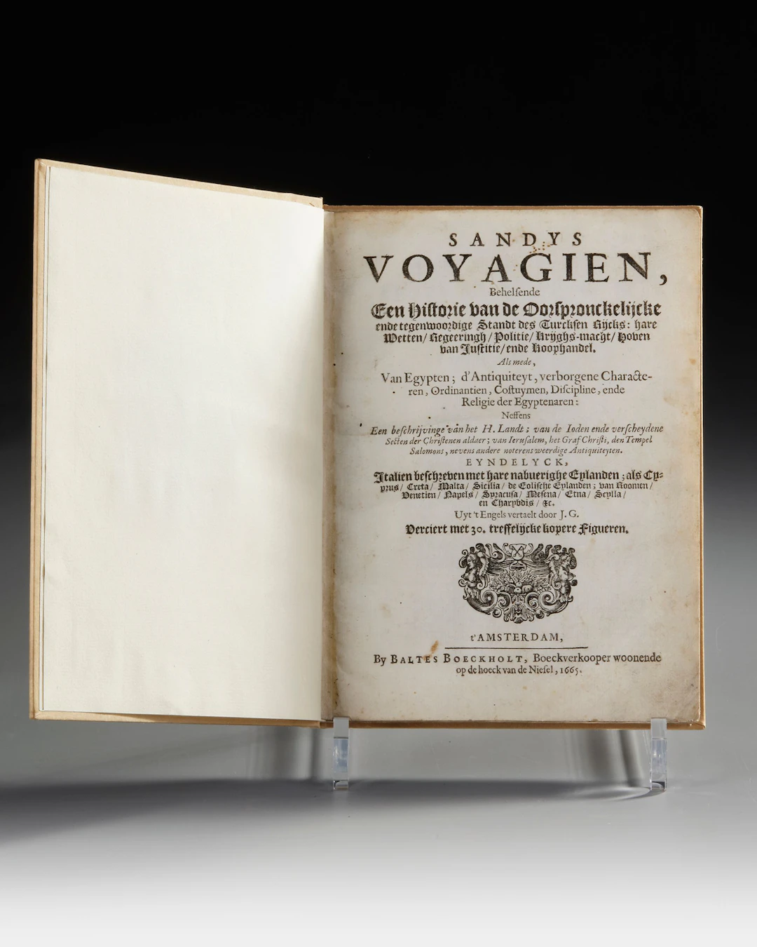 SANDYS VOYAGIEN,1665