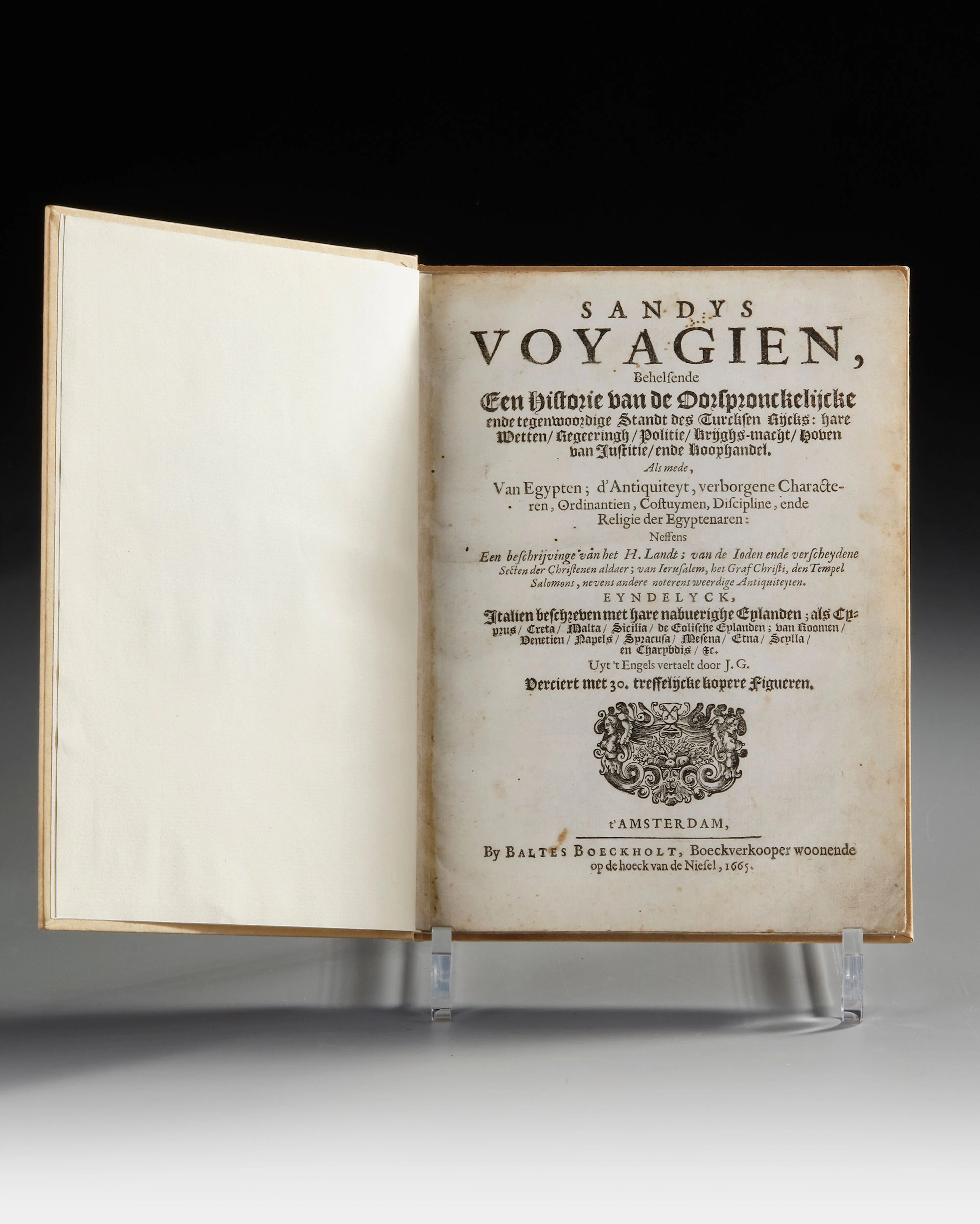 SANDYS VOYAGIEN,1665