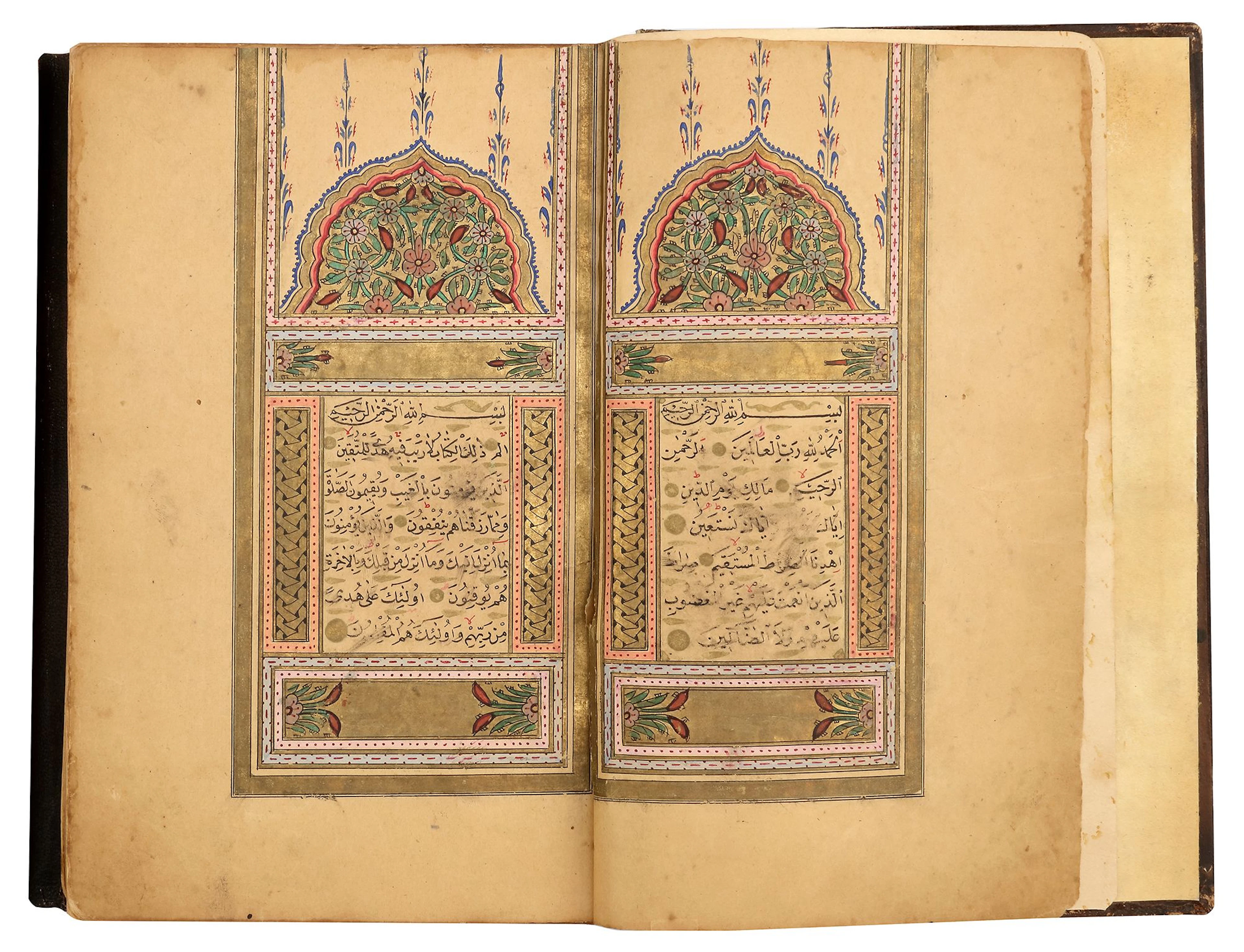 A FINE OTTOMAN QURAN, TURKEY, EDIRNE, WRITTEN BY HUSSEIN AL-HUSNA
